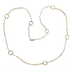 Dinh Van Gold Link Necklace