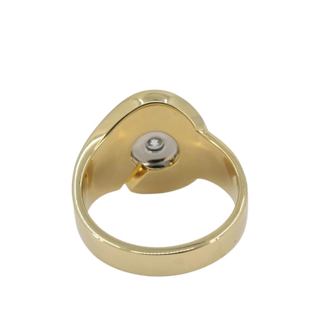 Femenino o masculino Dinh Van Menottes Anillo Oro 18k Diamante en venta
