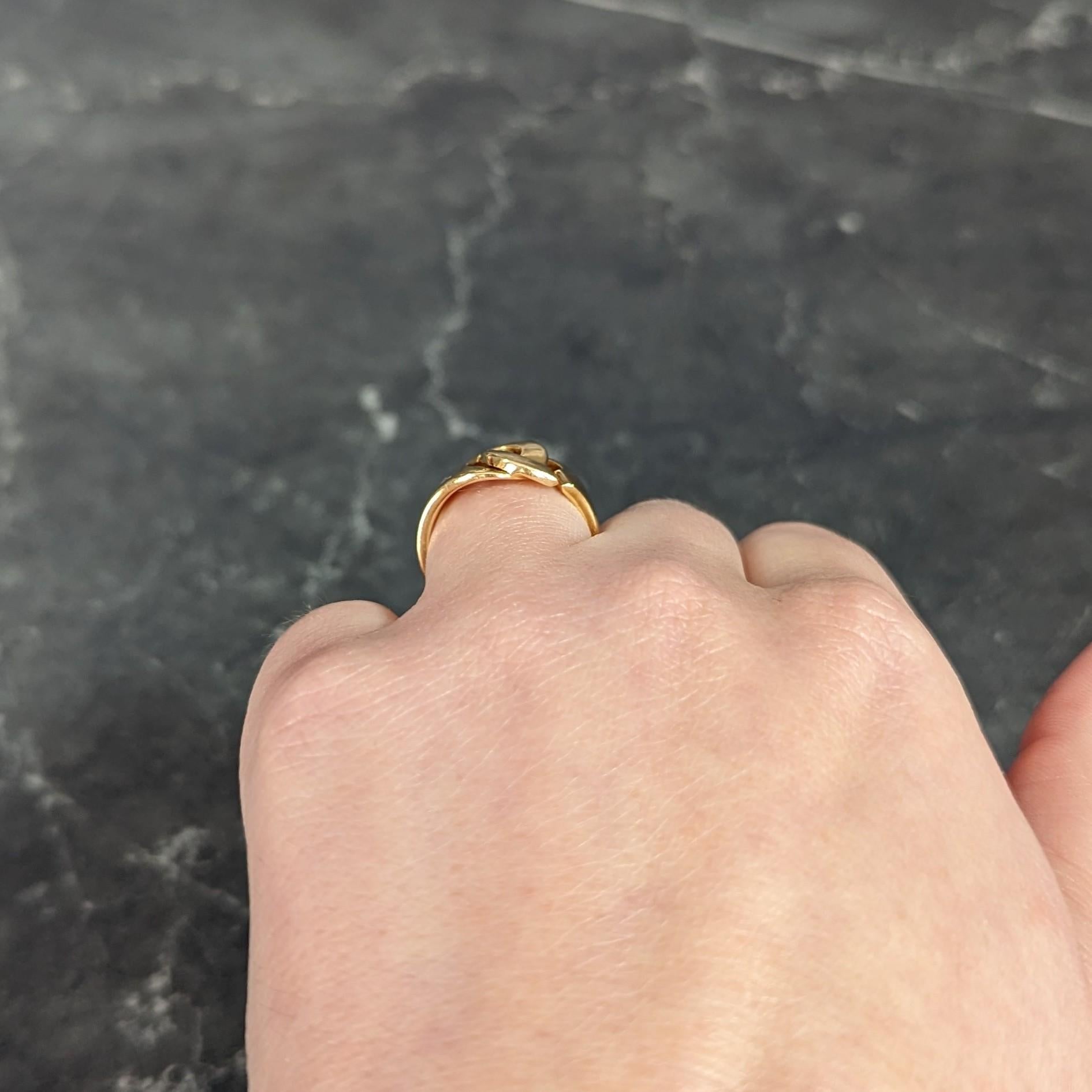 Dinh Van Paris 1990's 18 Karat Yellow Gold Menottes Handcuff Vintage