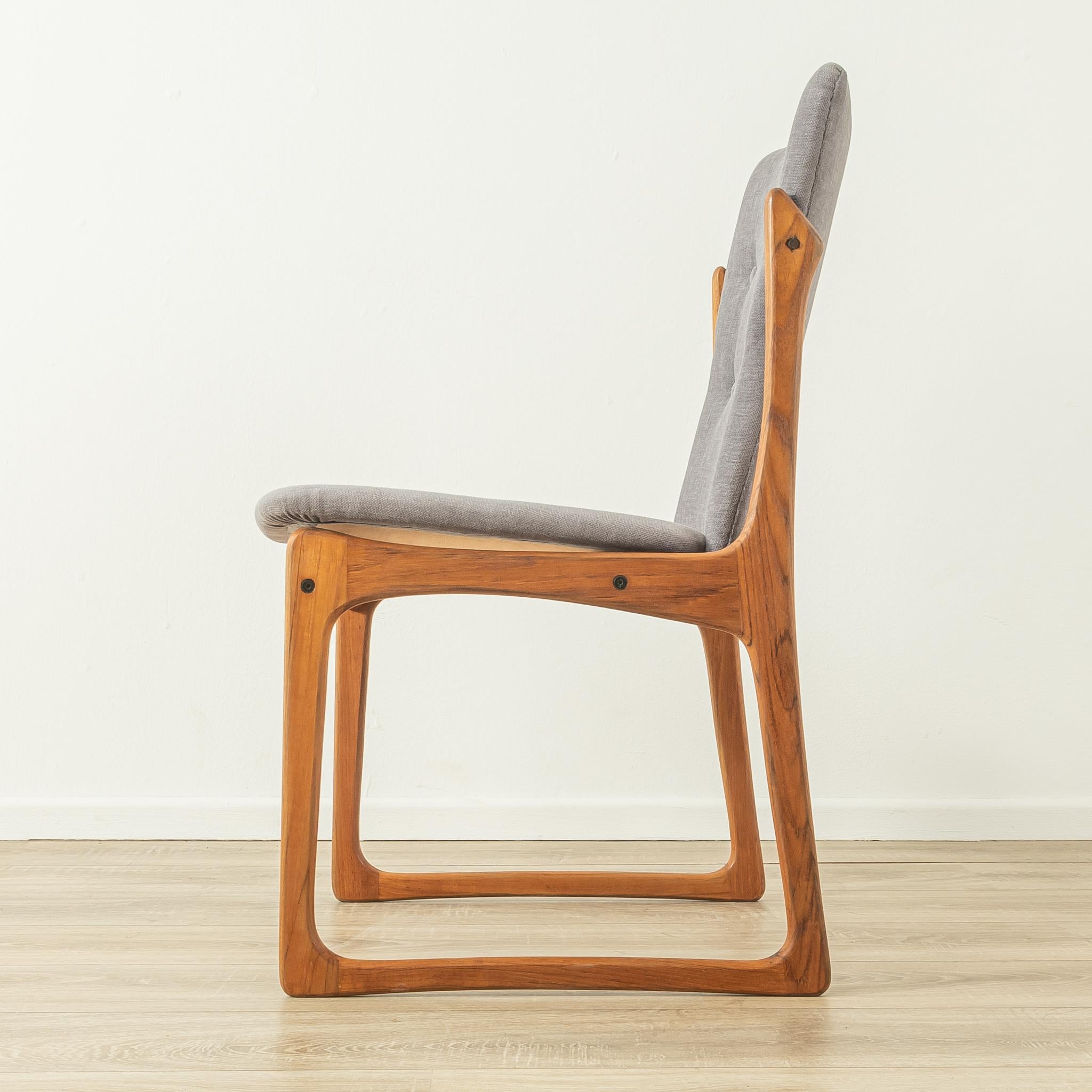 Dinig Room Chairs Vamdrup Stolefabrik Solid Wood For Sale 1
