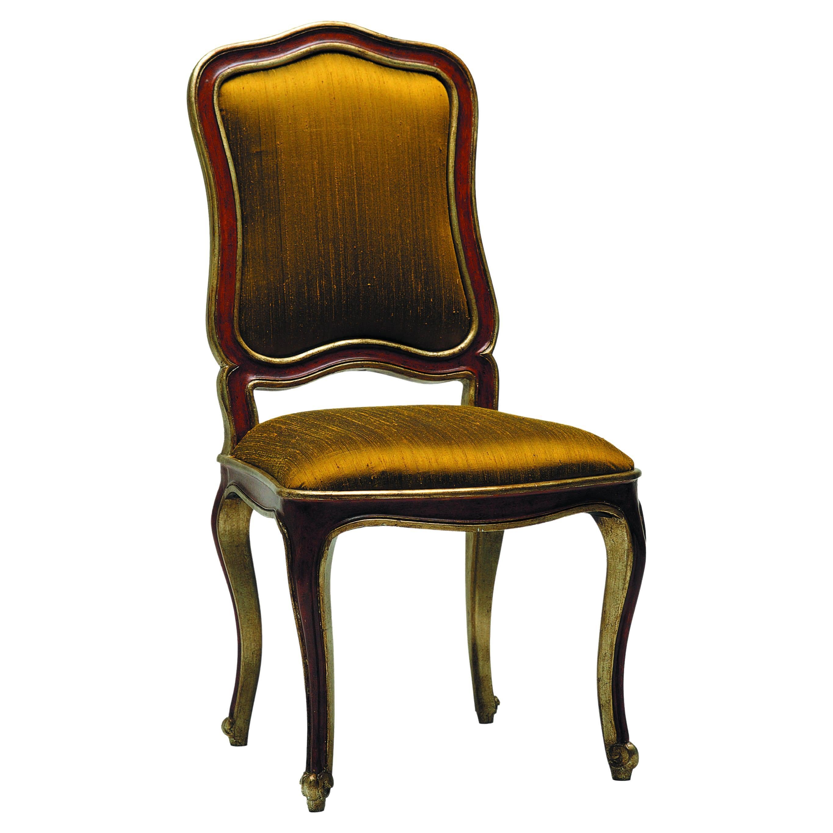 Dining Venetian Chair with Cabriole Legs For Sale