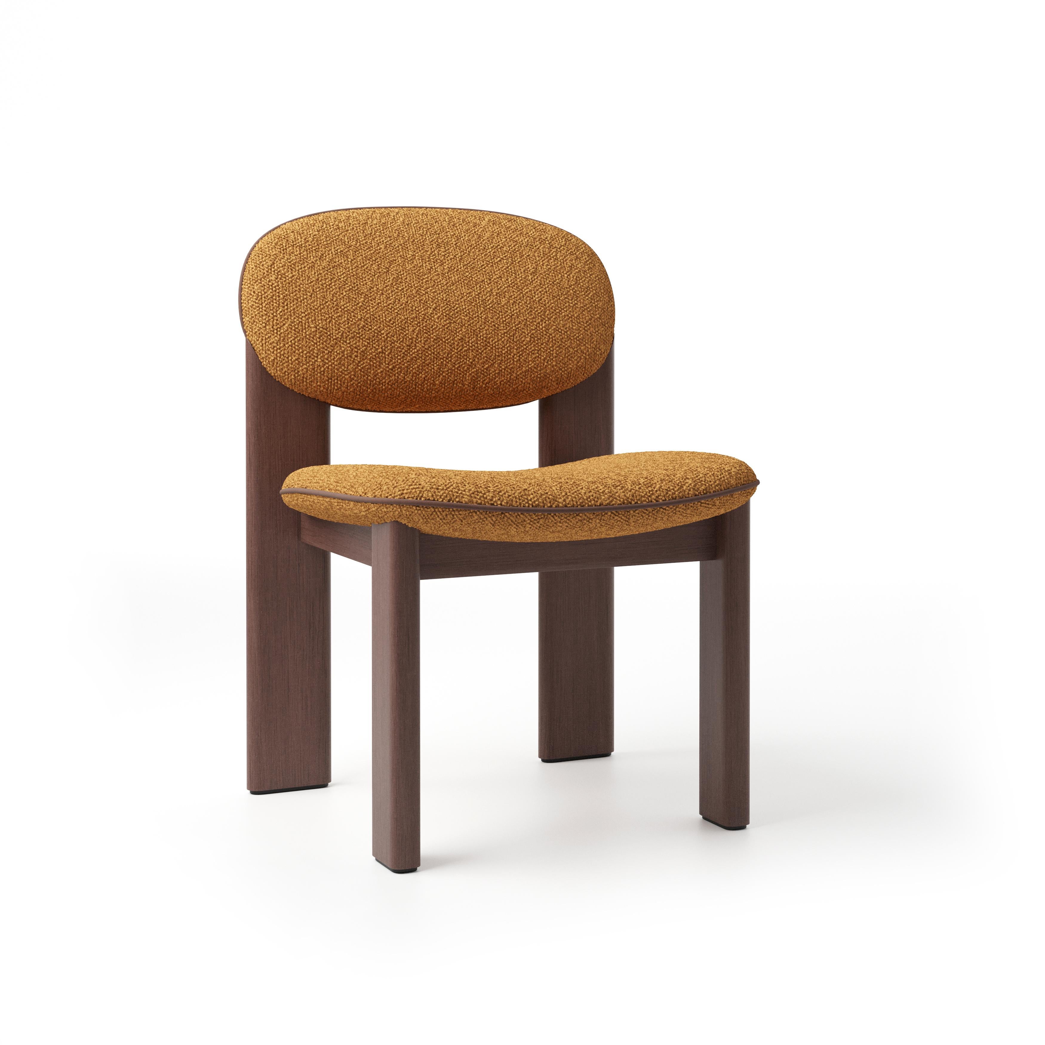 Sedia da pranzo Archipen in Variously Fabrice con gambe verniciate in colore RAL di NOOM in vendita 11
