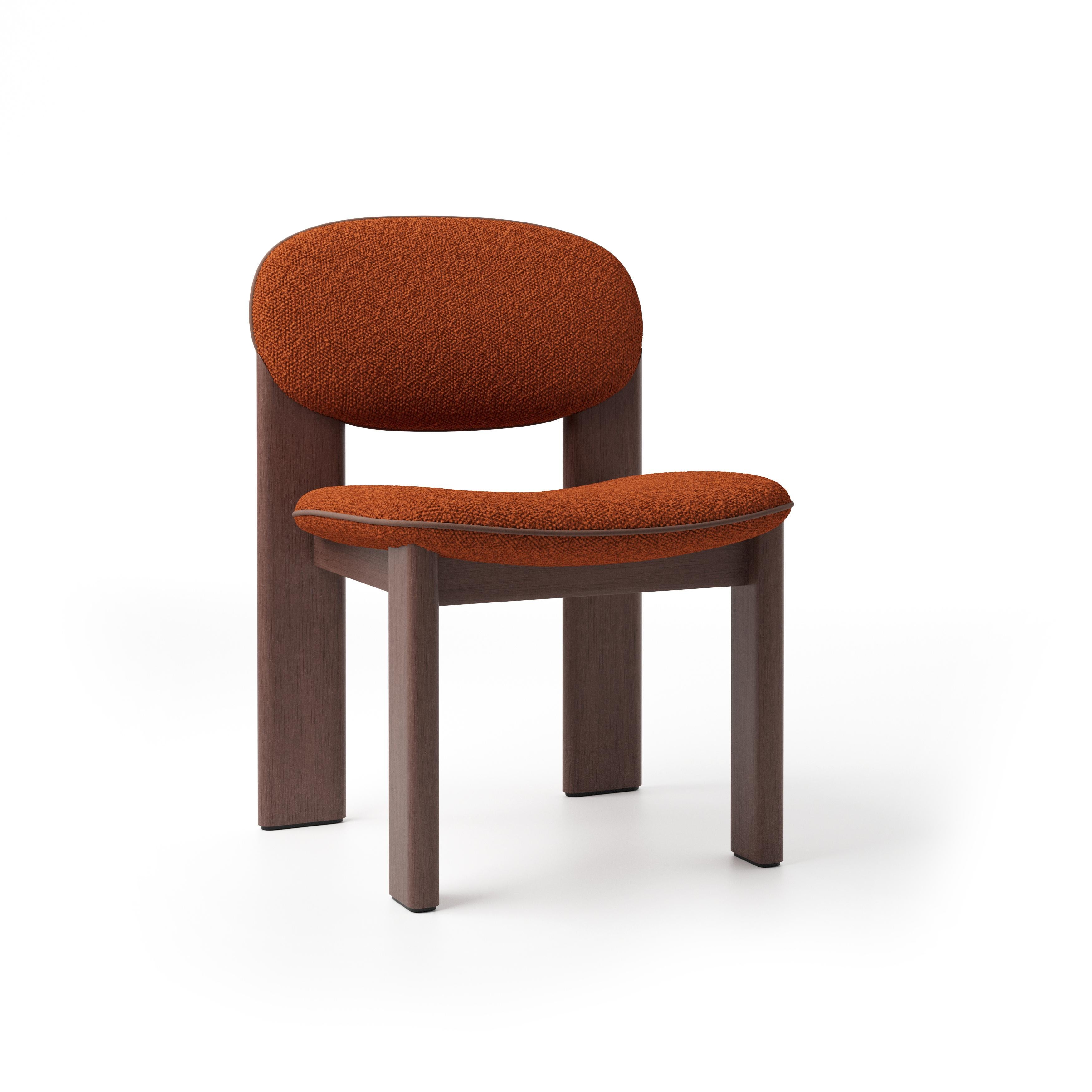 Sedia da pranzo Archipen in Variously Fabrice con gambe verniciate in colore RAL di NOOM in vendita 12