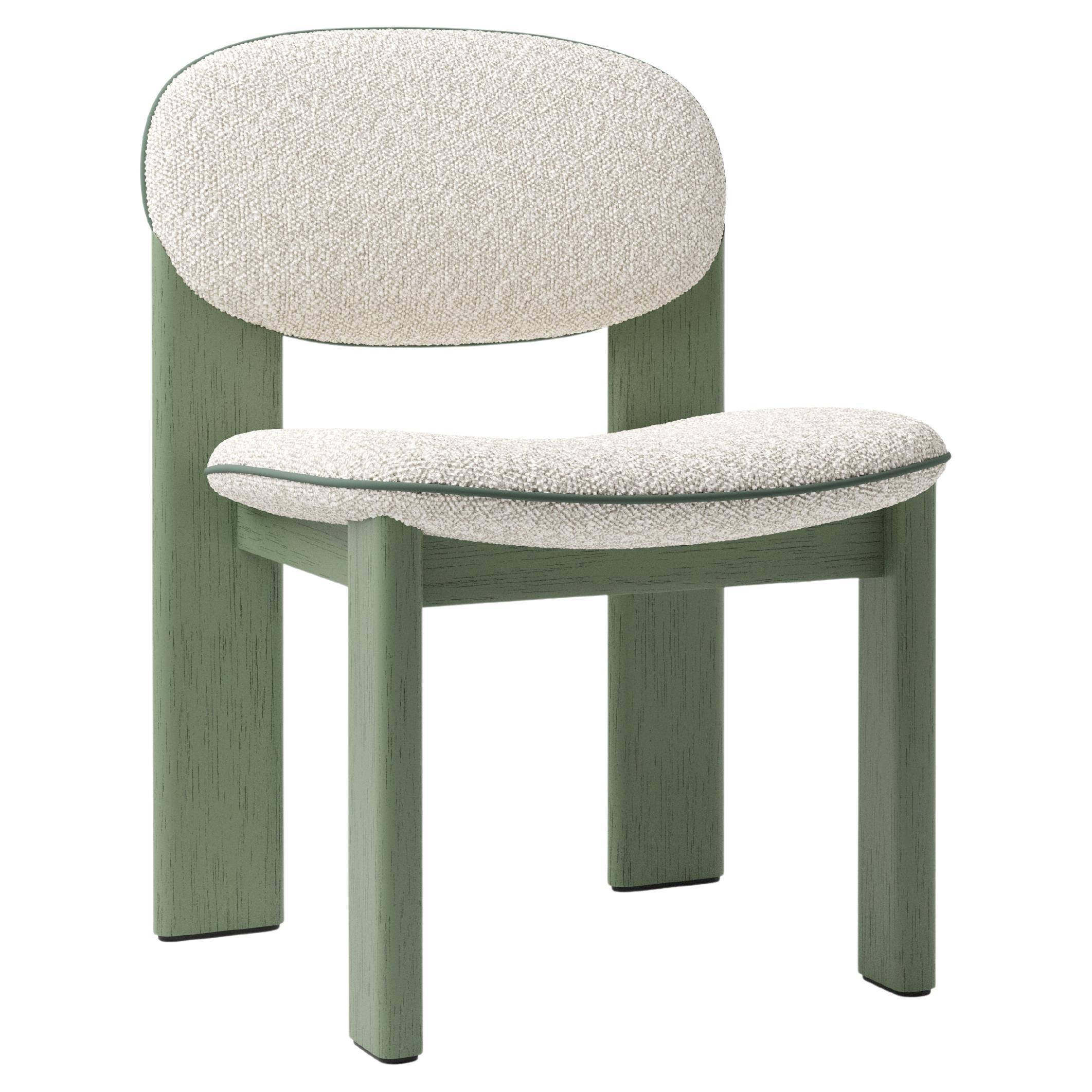 Sedia da pranzo Archipen in Variously Fabrice con gambe verniciate in colore RAL di NOOM in vendita