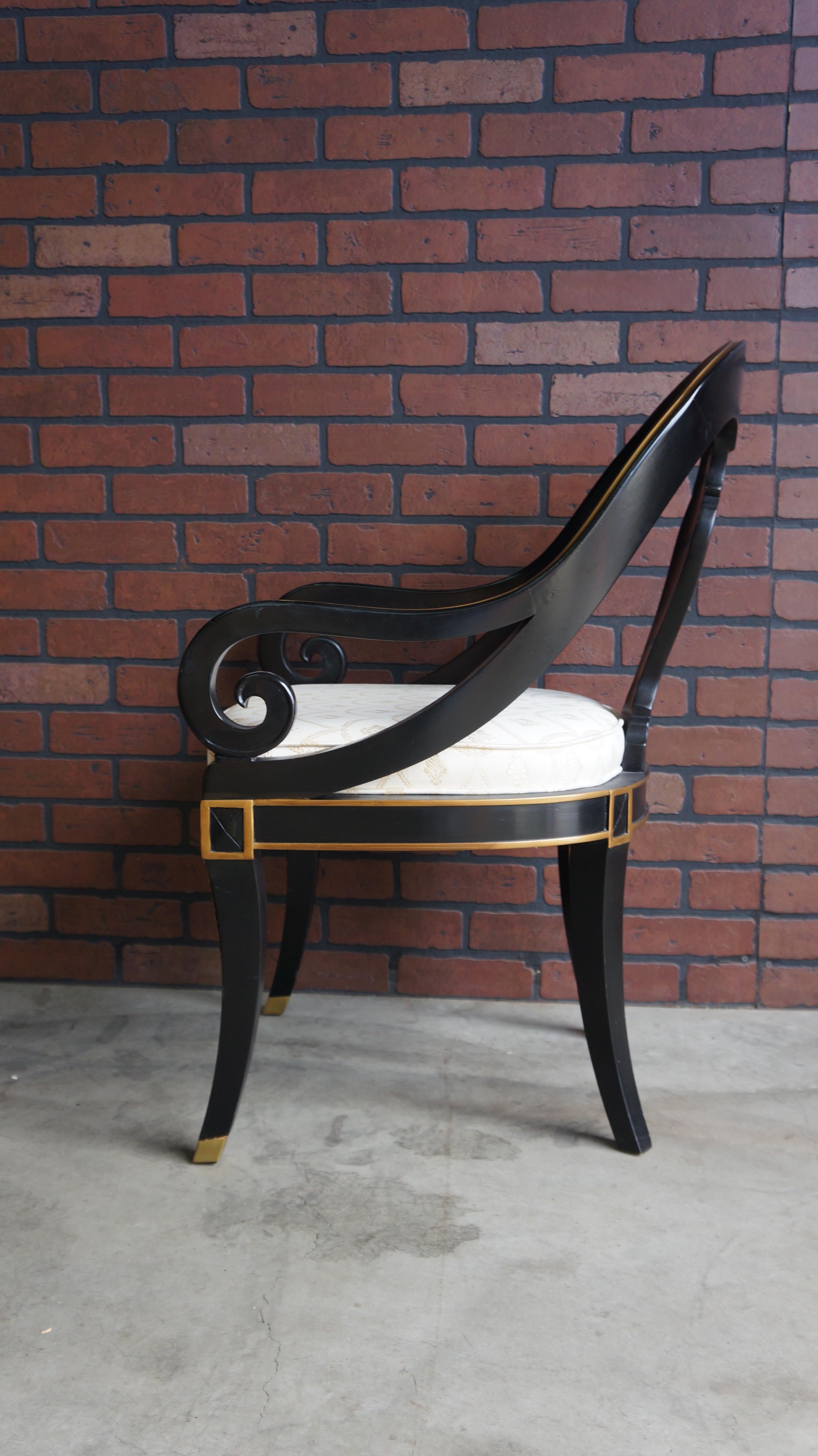 Sillones de comedor de Karges ~ Pareja Tela en venta