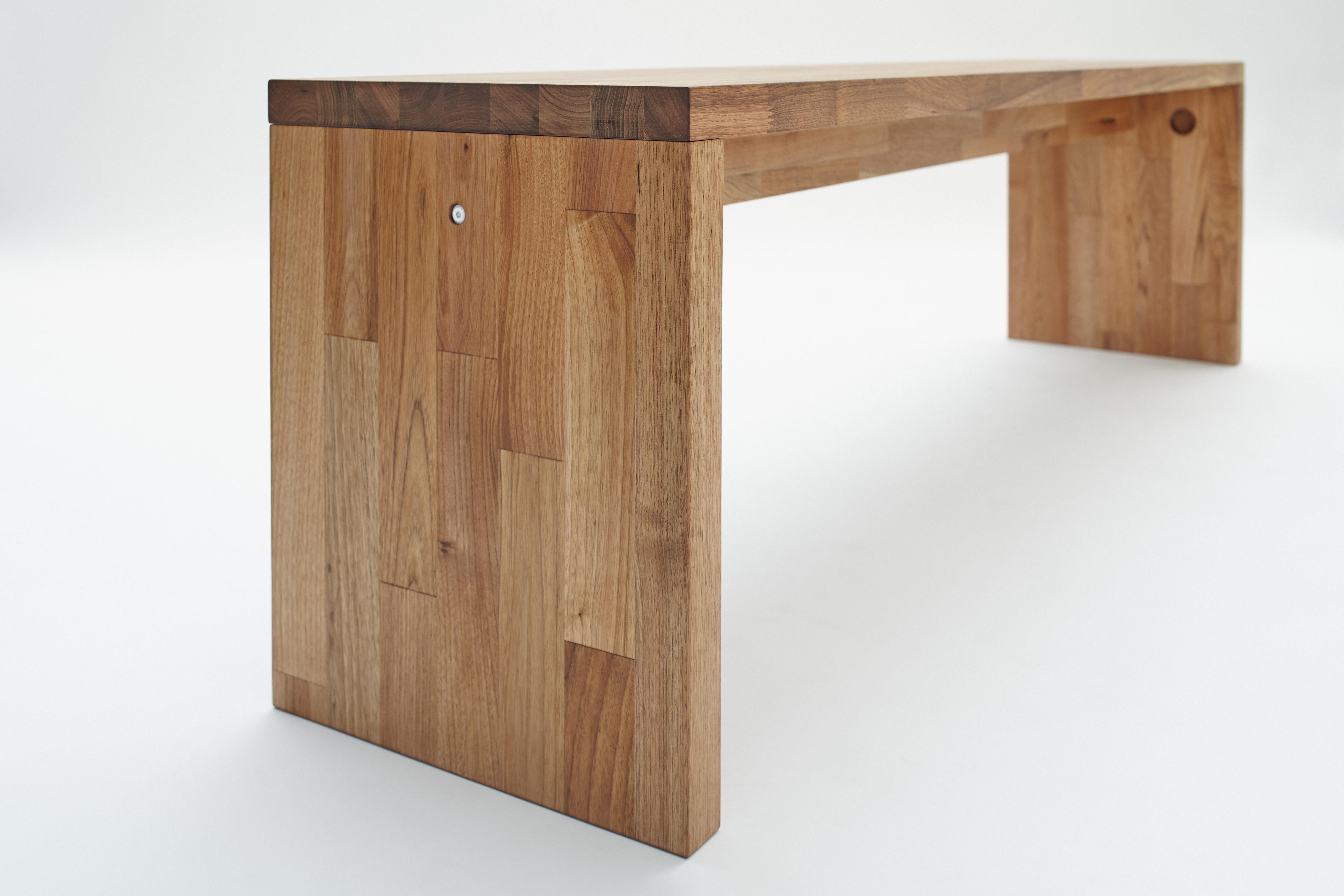 Modern Dining Bench LAXseries by MASHstudios For Sale