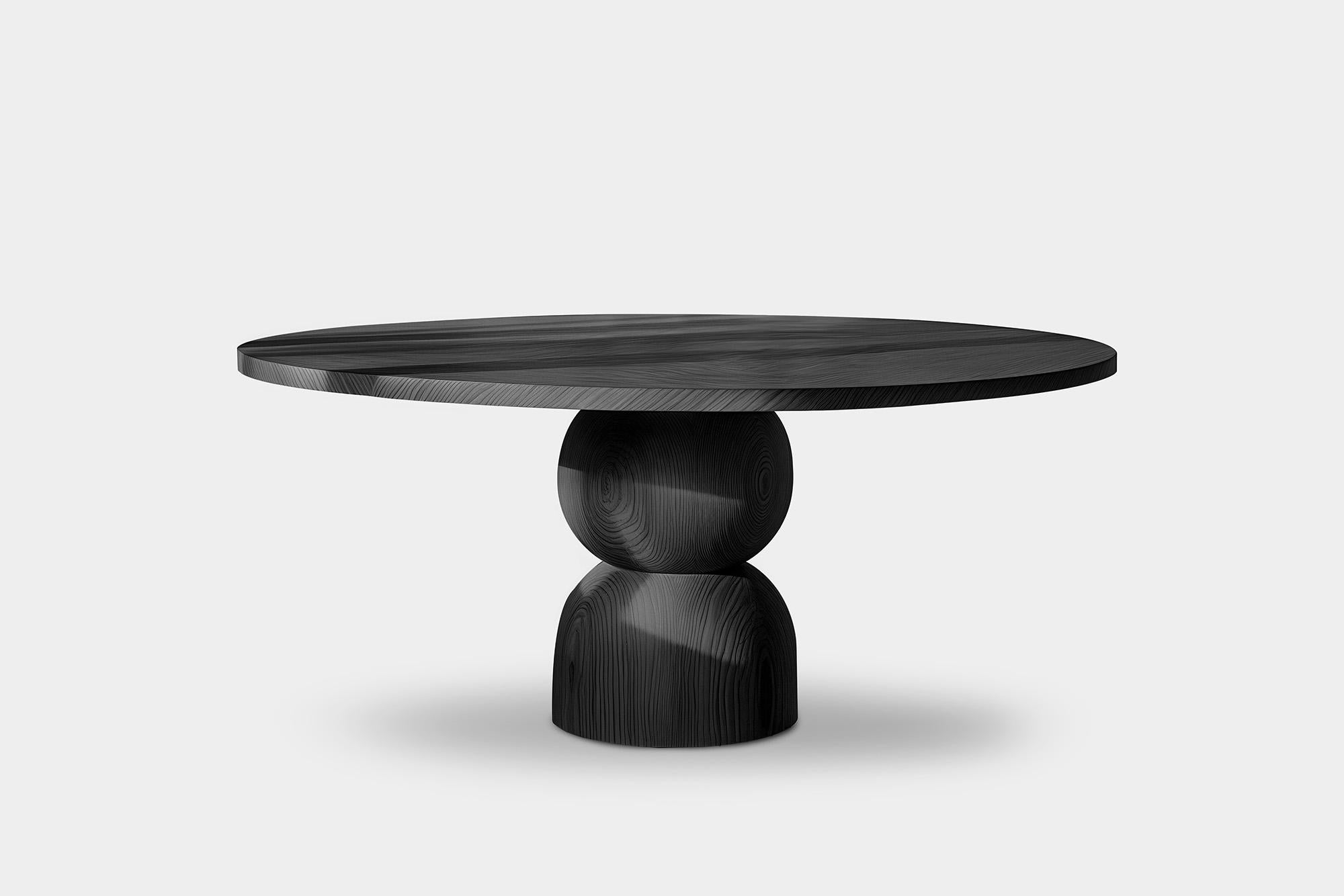 Mexicain Tables Socle Dining by Design, fabriquées par Joel Escalona No44 en vente