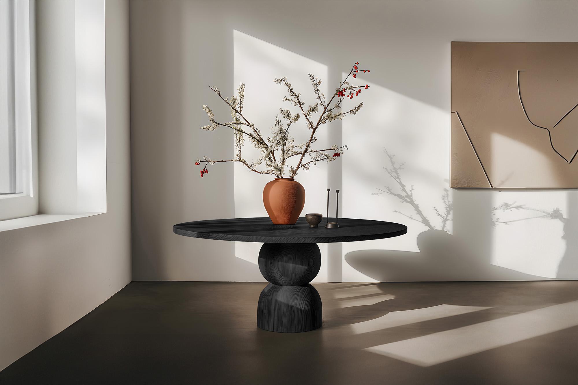 Fait main Tables Socle Dining by Design, fabriquées par Joel Escalona No44 en vente