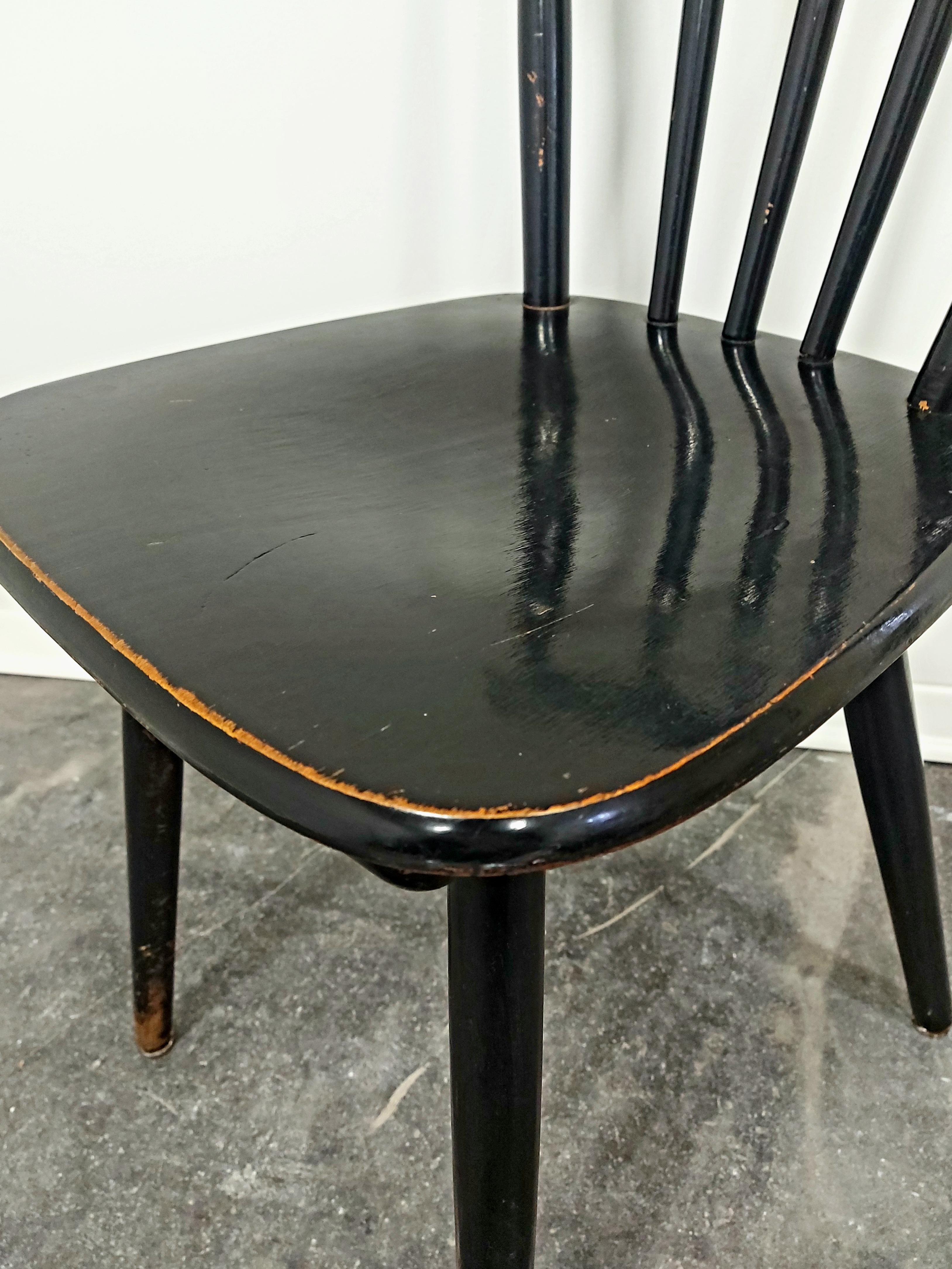 Sedia da pranzo, 1980s 1 of 5 in vendita 4