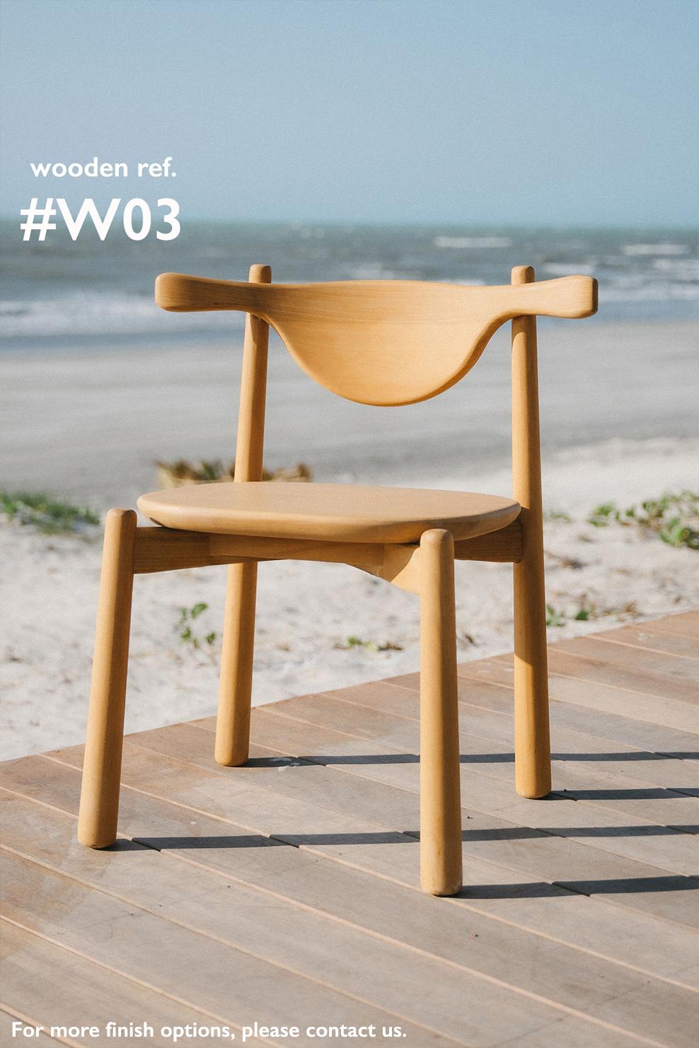 Dining Chair Aratu. All solid wood. For Sale 2