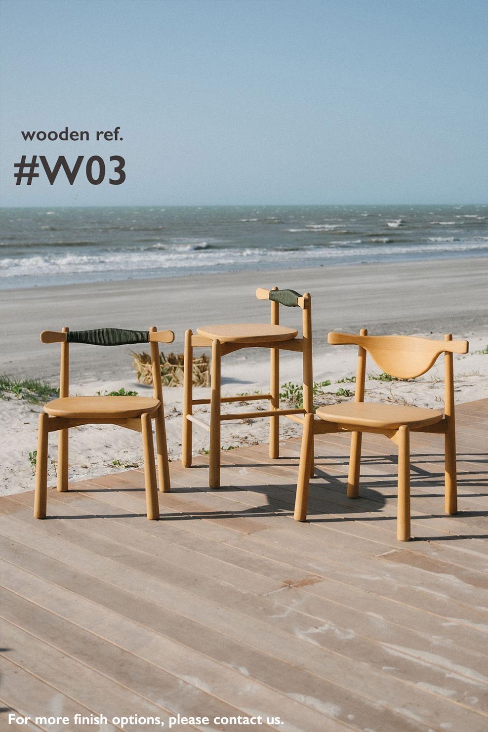 Dining Chair Aratu. All solid wood. For Sale 5