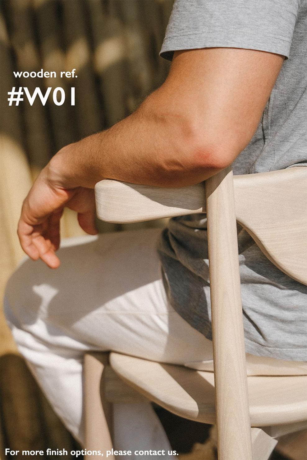 Dining Chair Aratu. All solid wood. In New Condition For Sale In São Paulo, BR