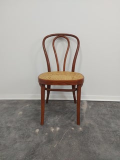 Dining Chair, Bentwood Cane, No. 18, 1970s