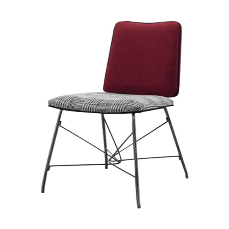 Dining Chair Black Nickel Stainless Steel Legs