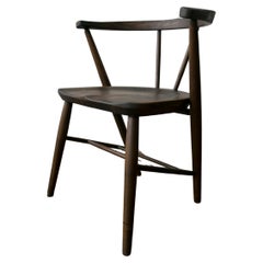 Dining Chair by Fuugs in Blackened Oak