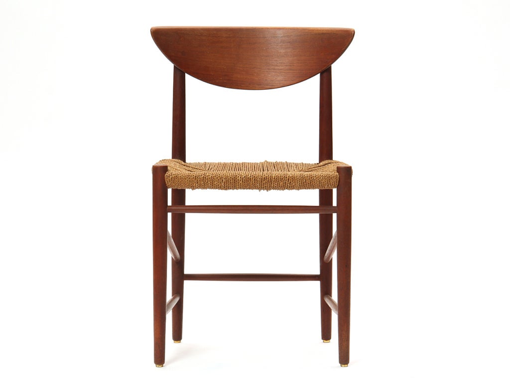 Scandinavian Modern Dining Chair by Hvidt and Mølgaard-Nielsen for Soborg Mobler