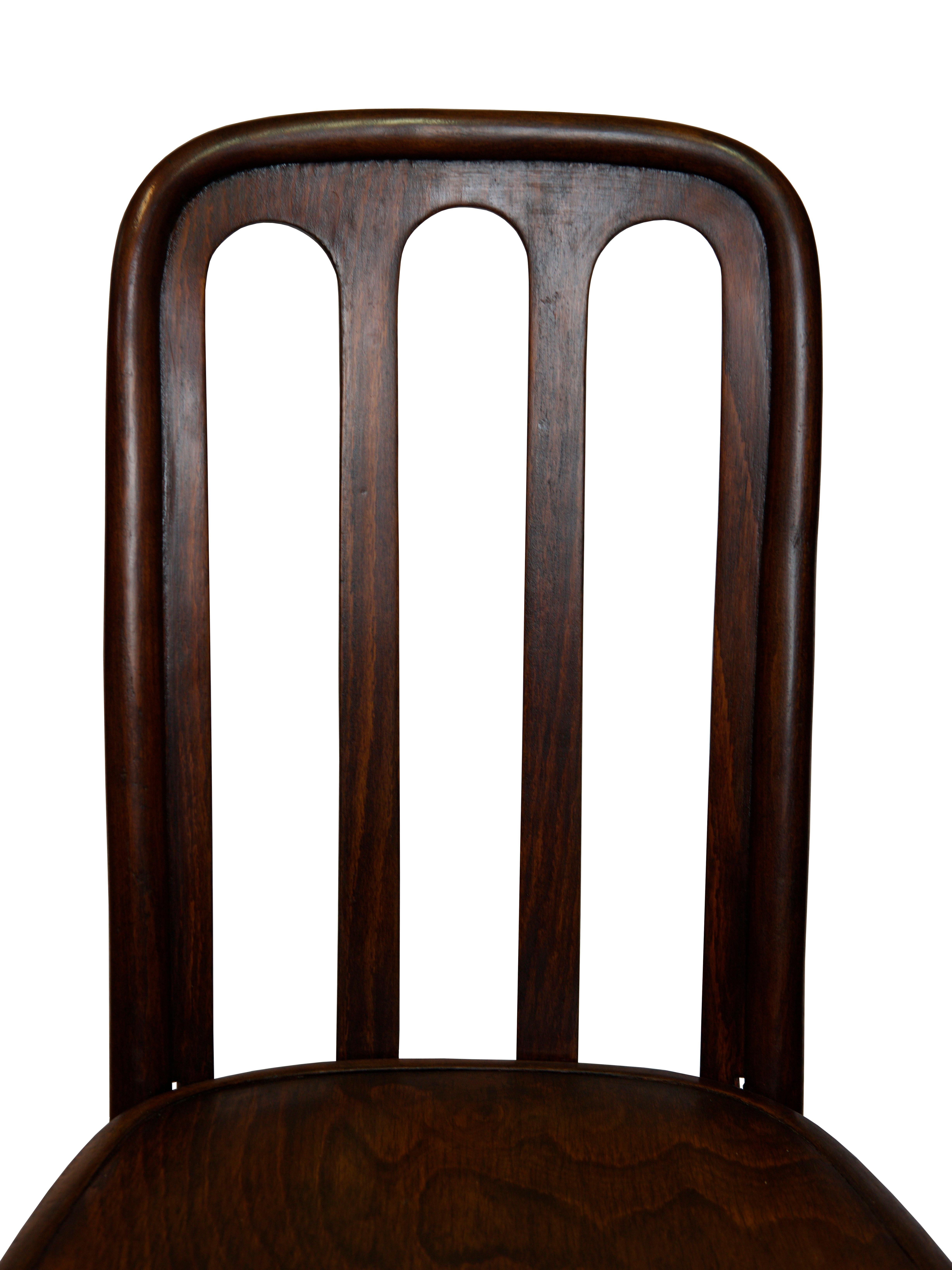Early 20th Century Dining Chair by Josef Hoffmann for J. & J. Kohn For Sale
