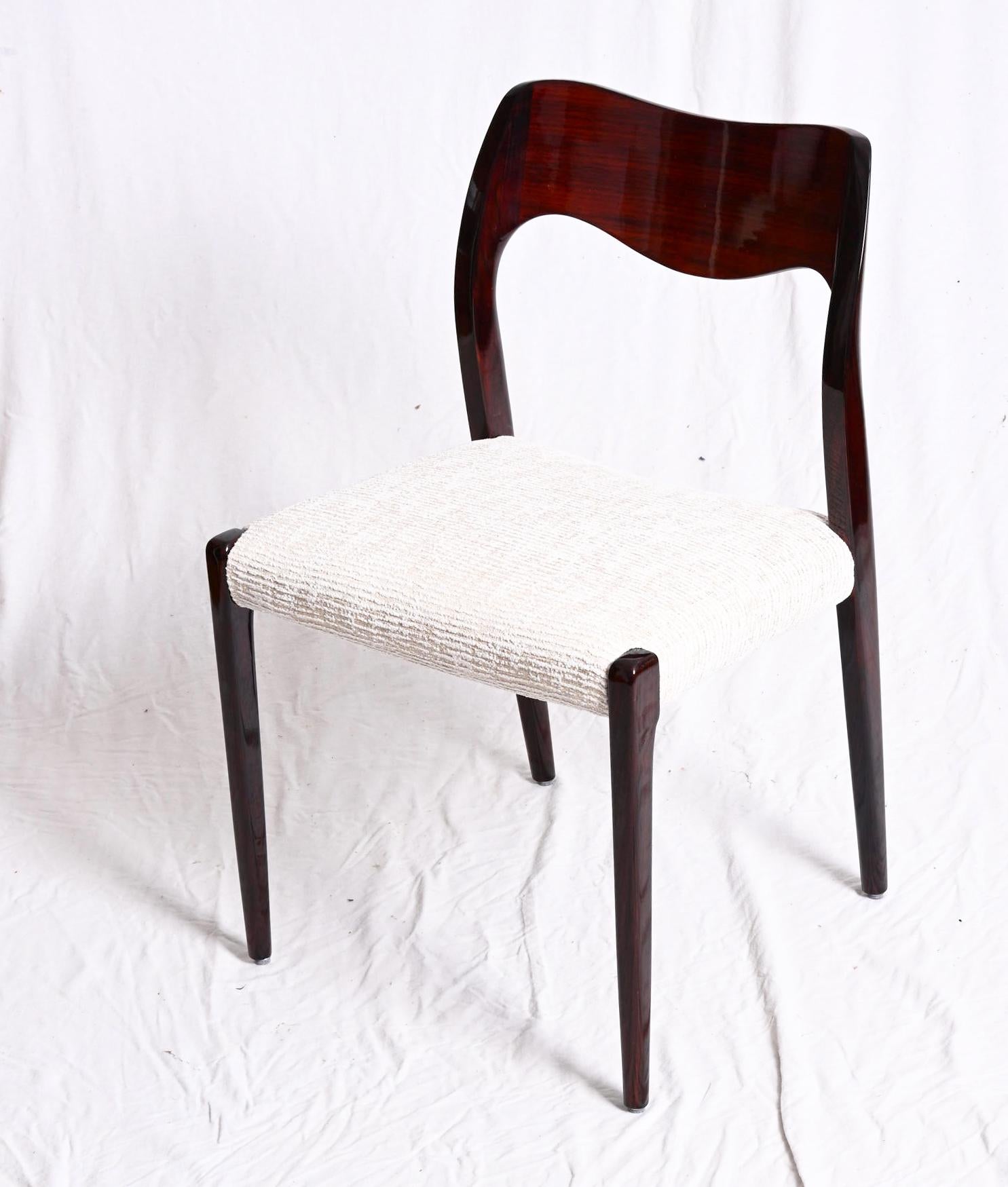Dining Chair by Niels Otto Møller Model 71 In Good Condition For Sale In Vienna, AT