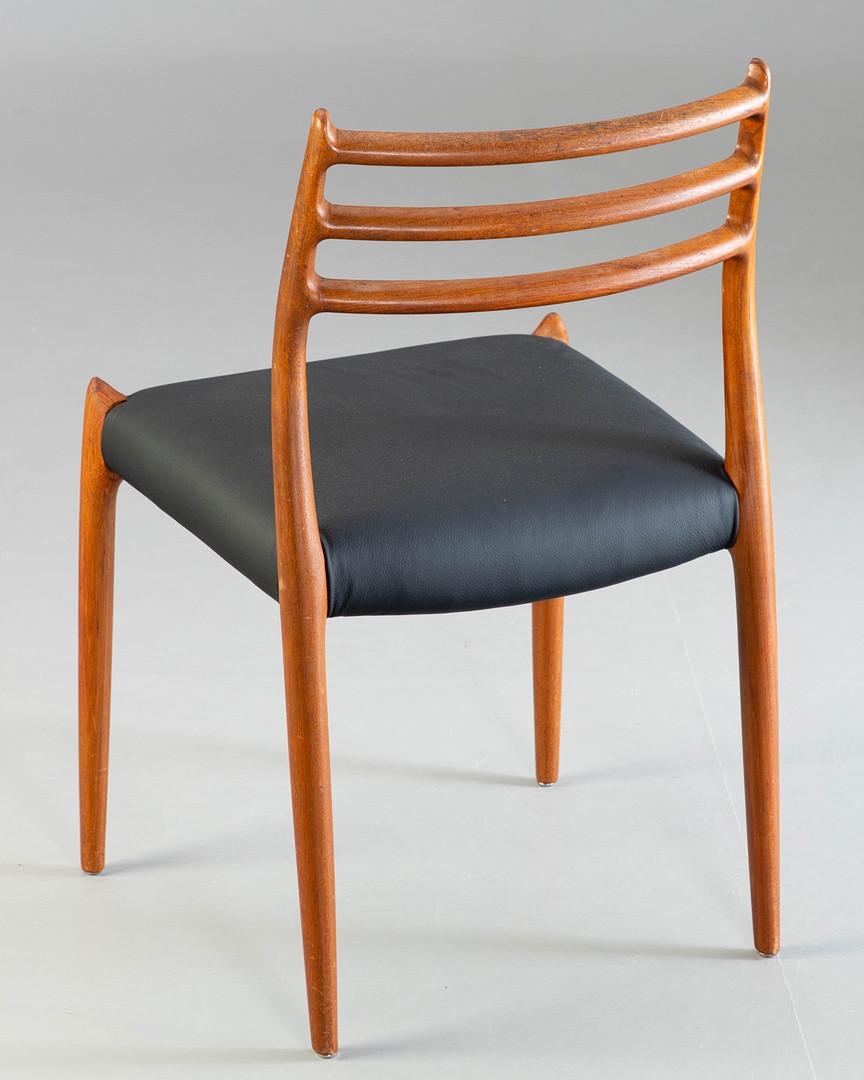 Scandinavian Modern Dining Chair by Niels Otto Møller Model 78 For Sale