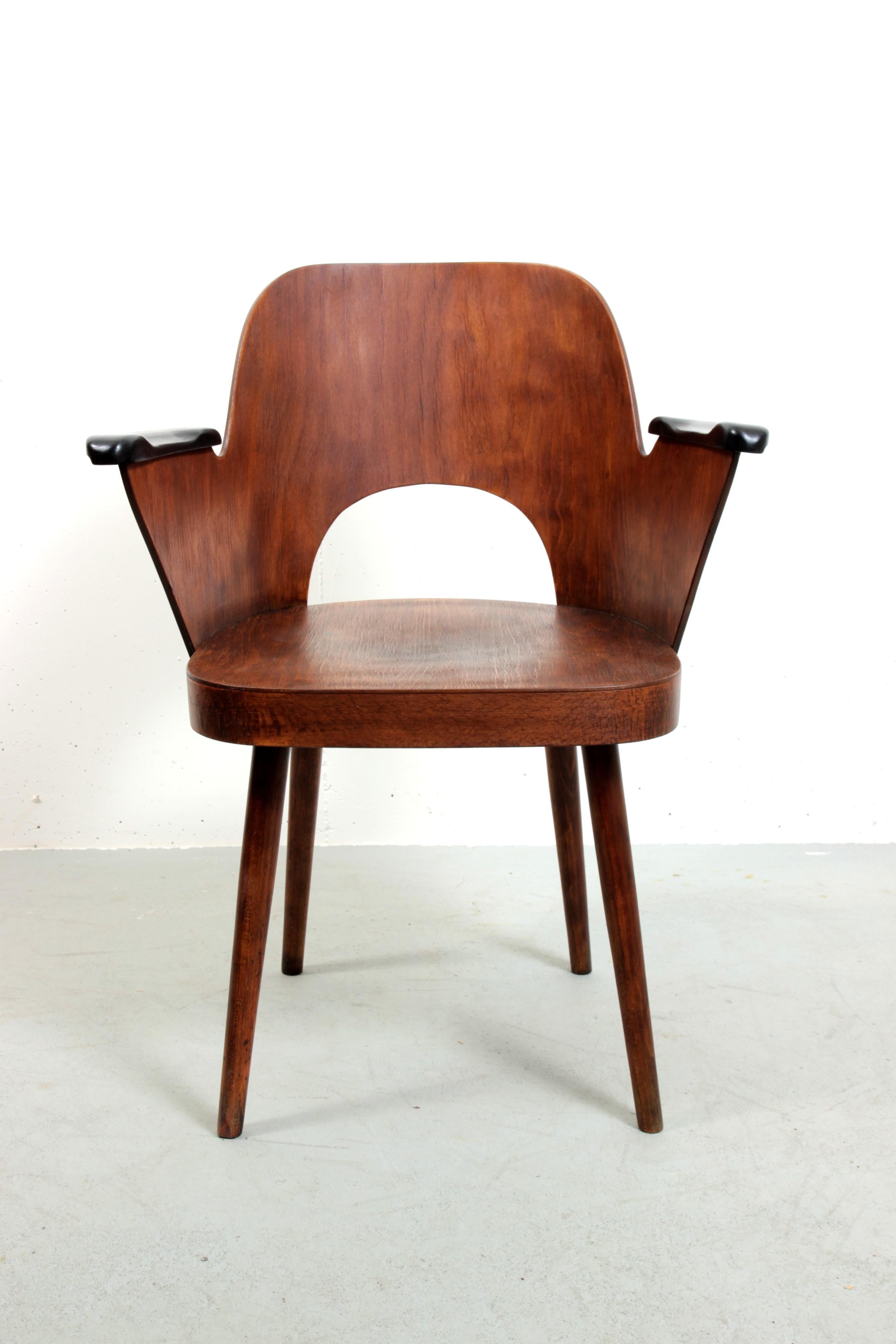 Mid-Century Modern Dining Chair by Oswald Haerdtl for Thonet For Sale