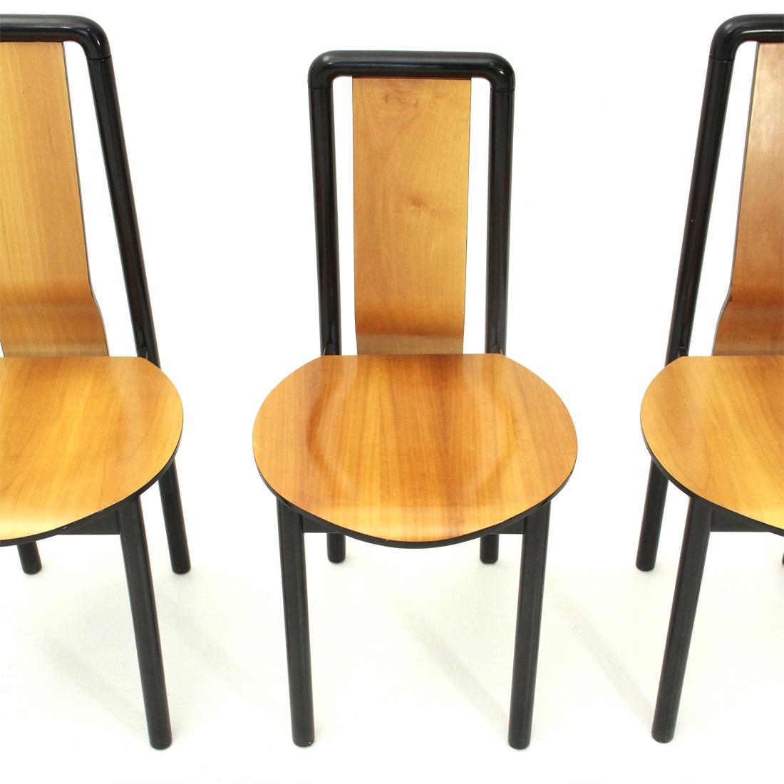 Late 20th Century Dining Chair by Pierre Cardin, 1980s, Set of Four