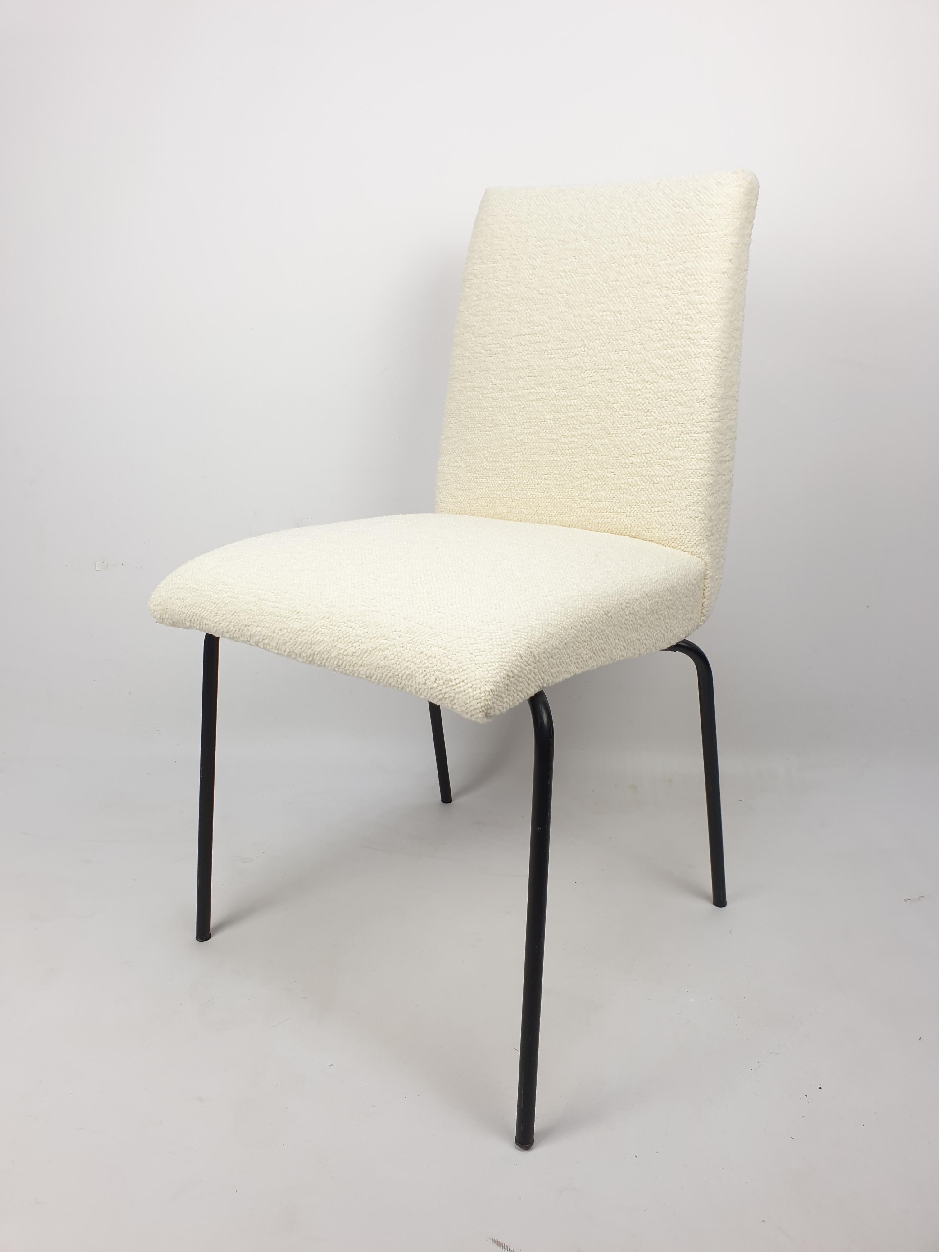 Dining Chair by Pierre Guariche for Meurop, 1960s For Sale 4