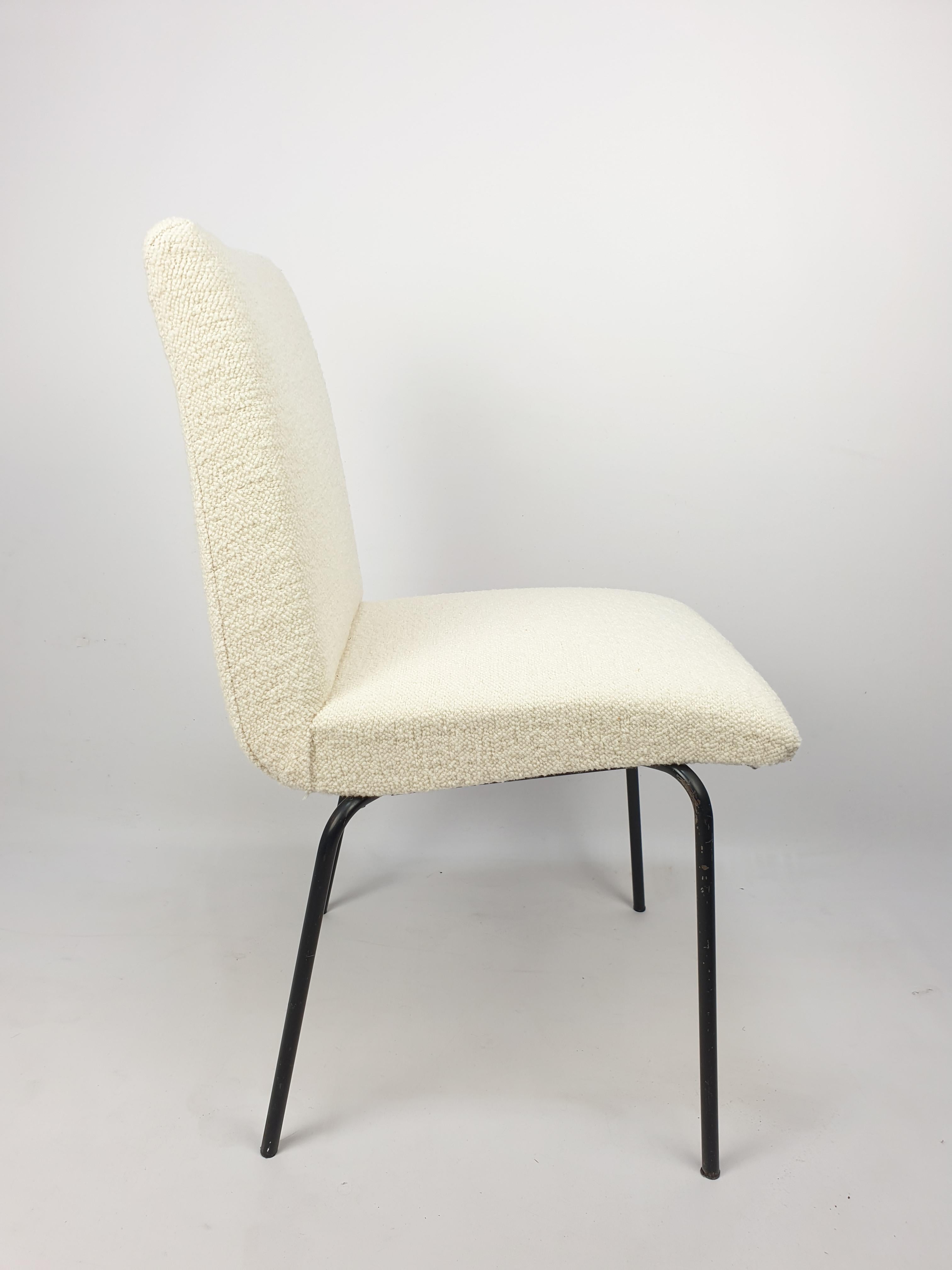 Dining Chair by Pierre Guariche for Meurop, 1960s For Sale 8