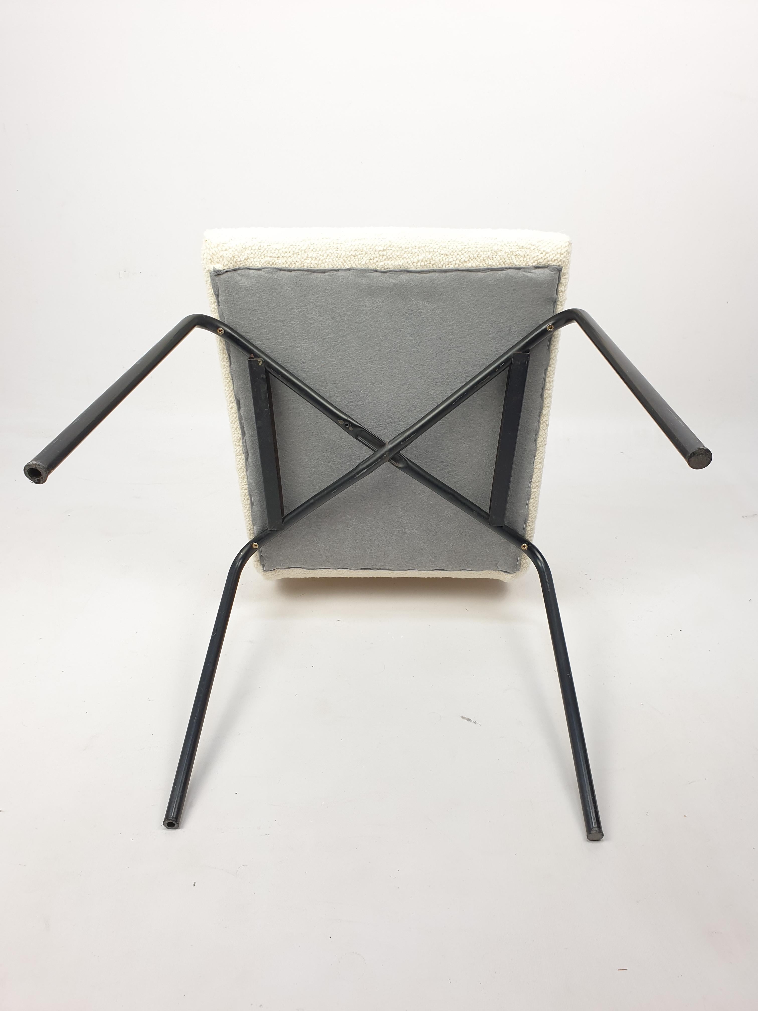 Dining Chair by Pierre Guariche for Meurop, 1960s For Sale 12