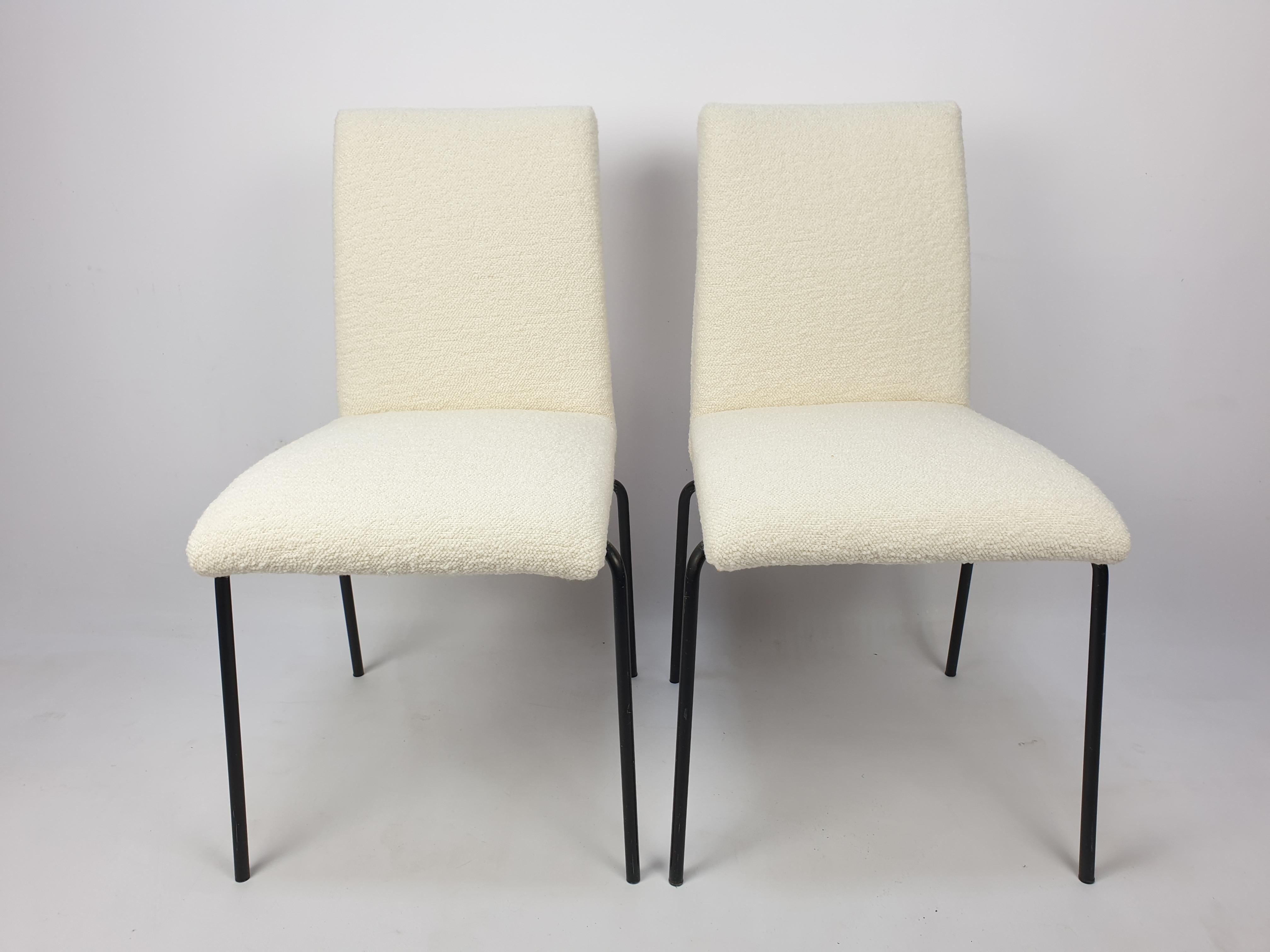 Dining Chair by Pierre Guariche for Meurop, 1960s For Sale 13