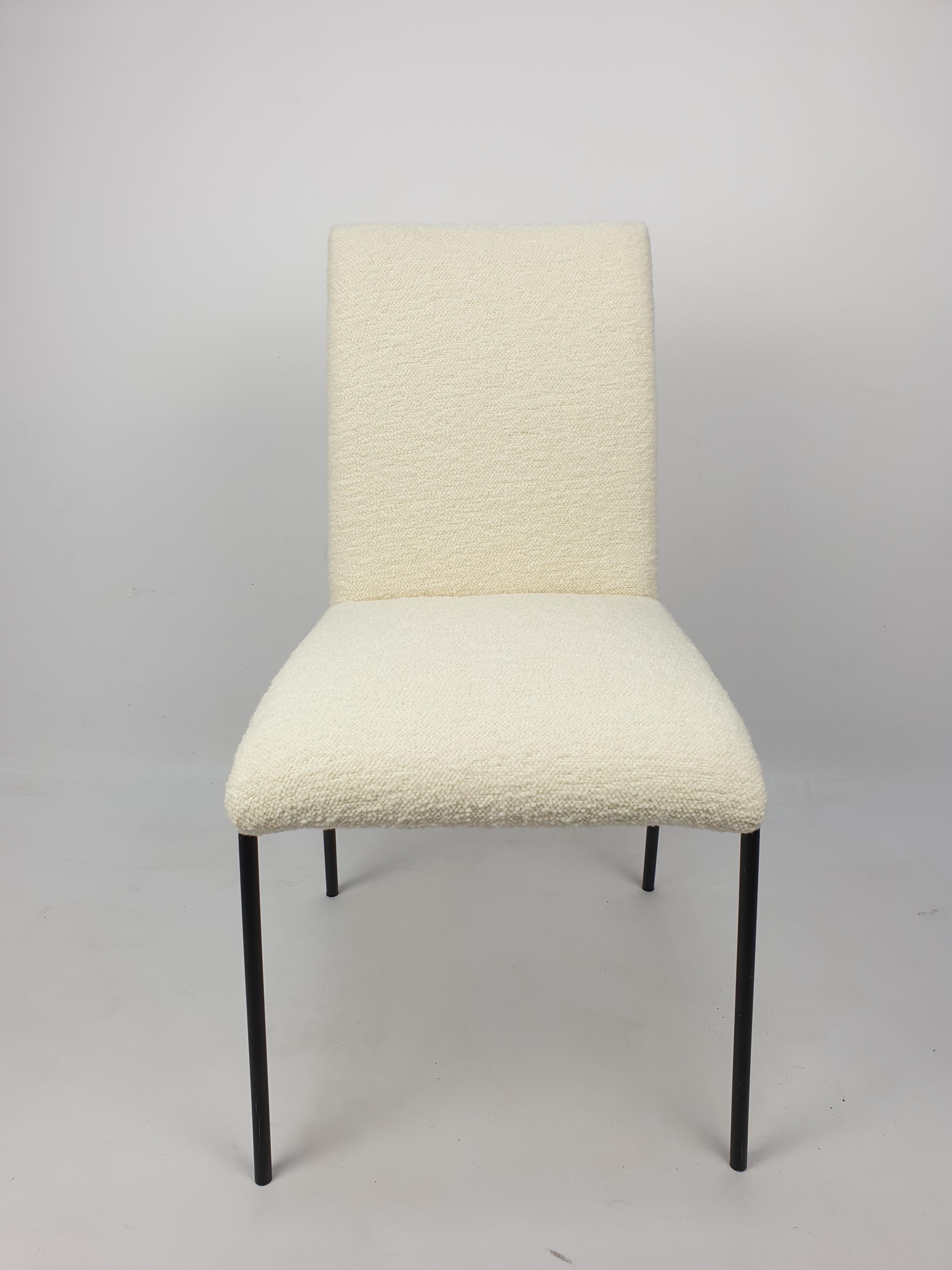 Mid-Century Modern Dining Chair by Pierre Guariche for Meurop, 1960s For Sale