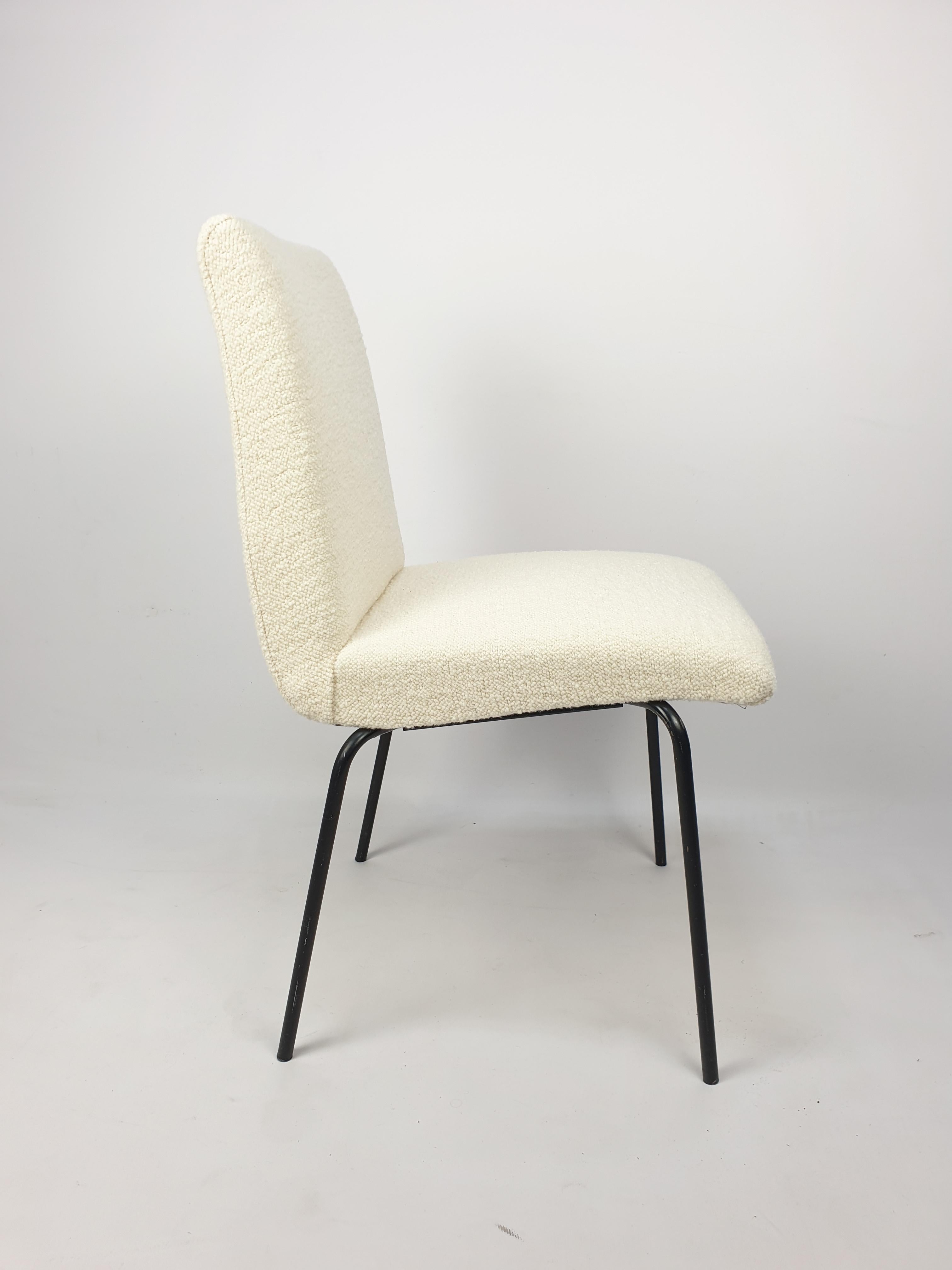 Dining Chair by Pierre Guariche for Meurop, 1960s In Excellent Condition For Sale In Oud Beijerland, NL