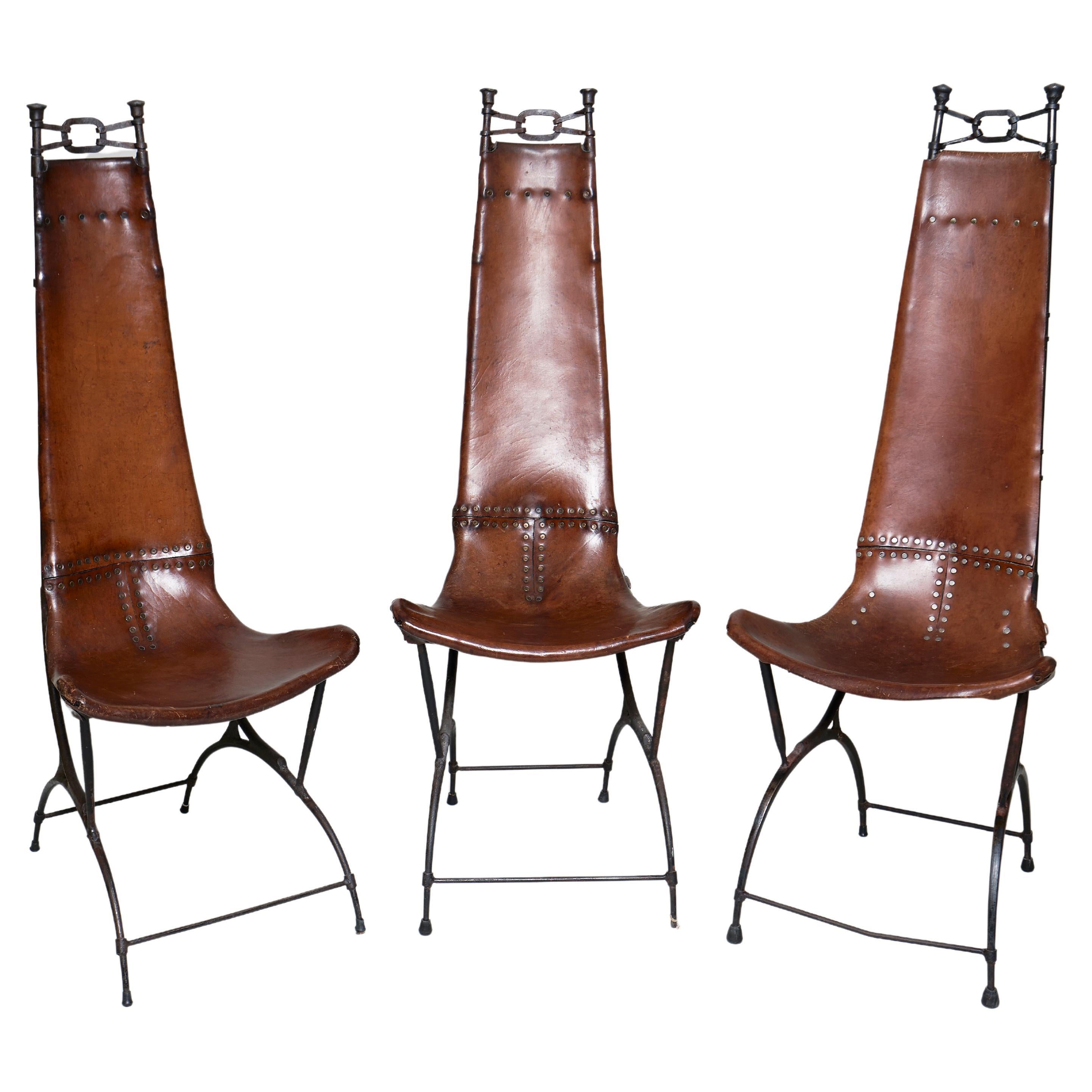 Dining Chair by Sido & François Thevenin For Sale