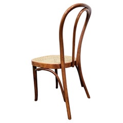 Dining chair by Thonet, Bentwood cane, No. 18, 1980s