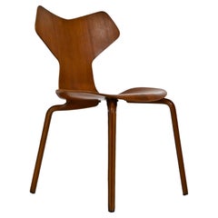 Dining Chair "Grand Prix" by Arne Jacobsen for Fritz Hansen, 1950s