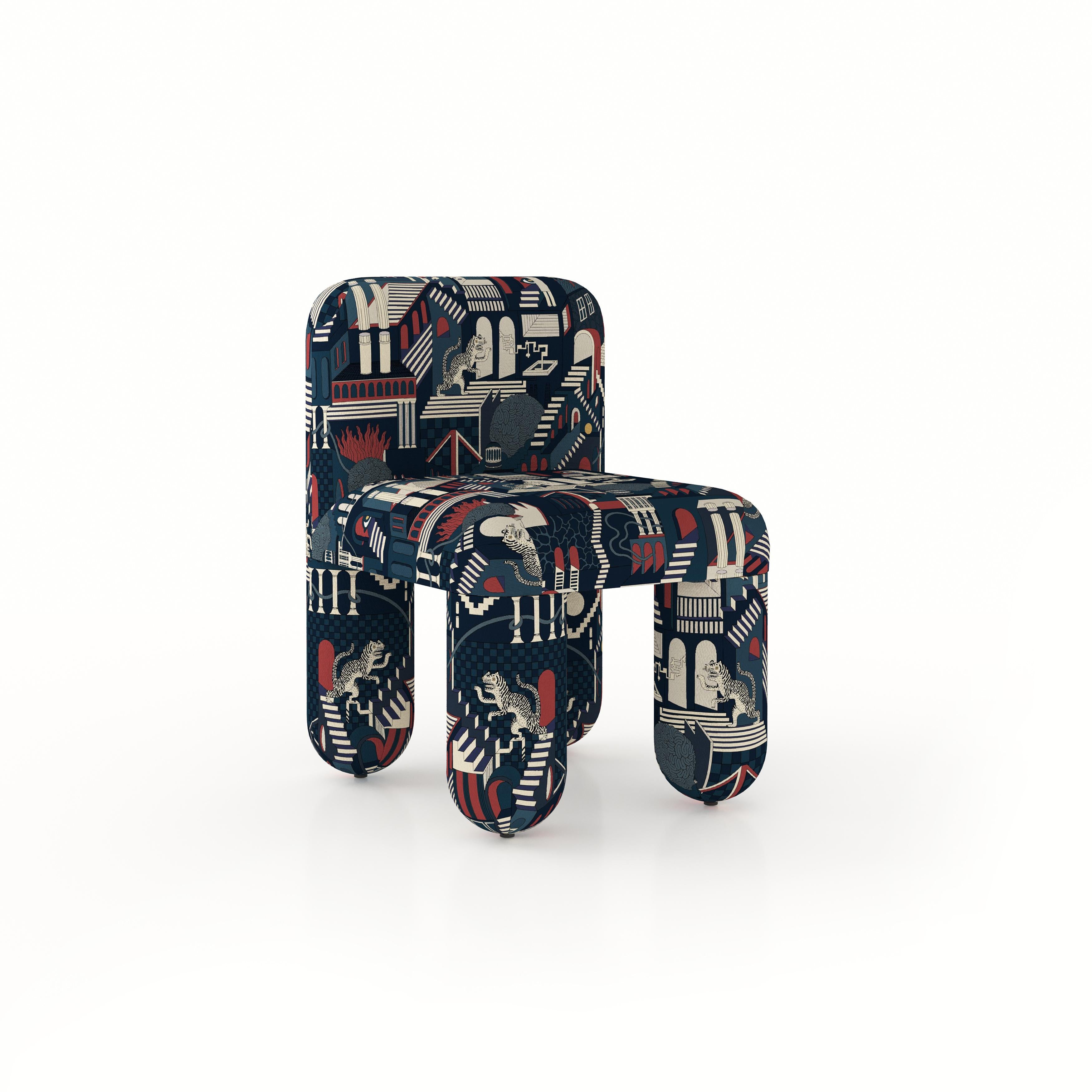 Dining Chair Hello Artistry Edition in Patience & Gough recycled velvet by Noom im Angebot 9