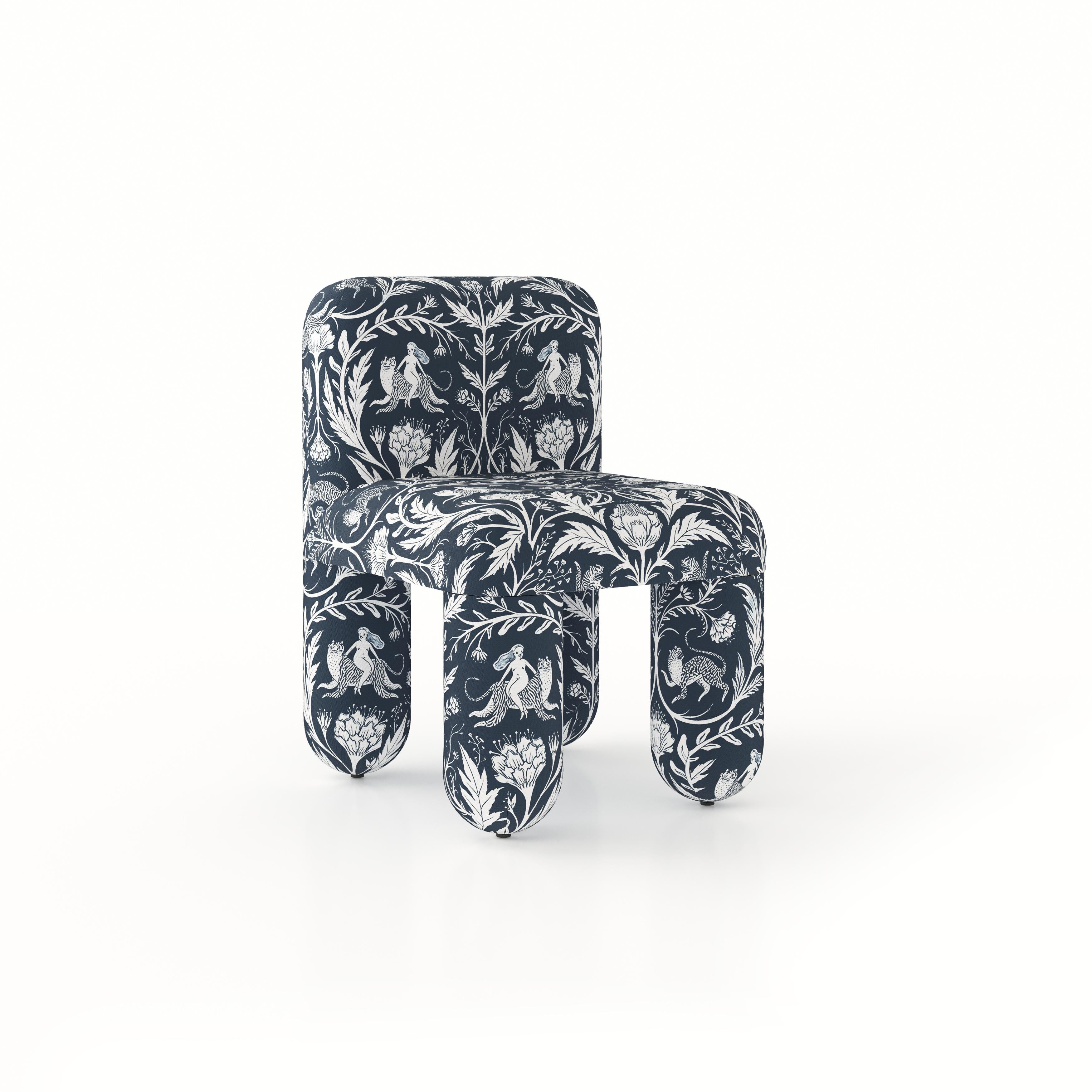 Dining Chair Hello Artistry Edition in Patience & Gough recycled velvet by Noom im Angebot 10