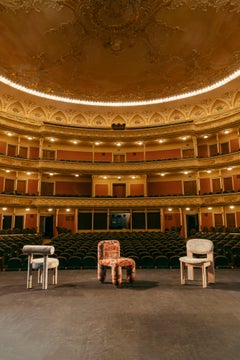 Esstischstuhl Hello Artistry Edition aus recyceltem Samt Patience & Gough von NOOM