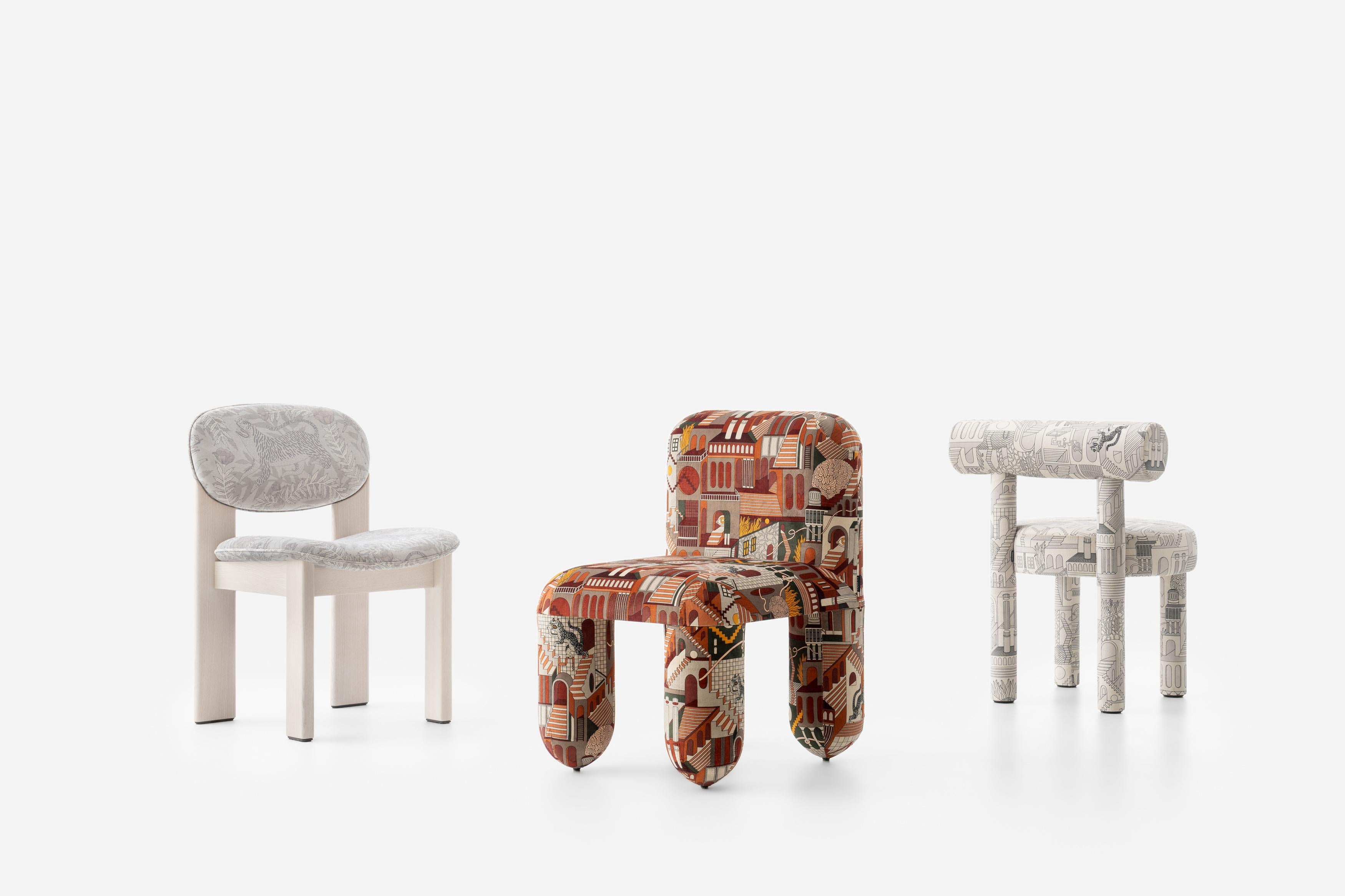 Dining Chair Hello Artistry Edition in Patience & Gough recycled velvet by Noom im Angebot 1