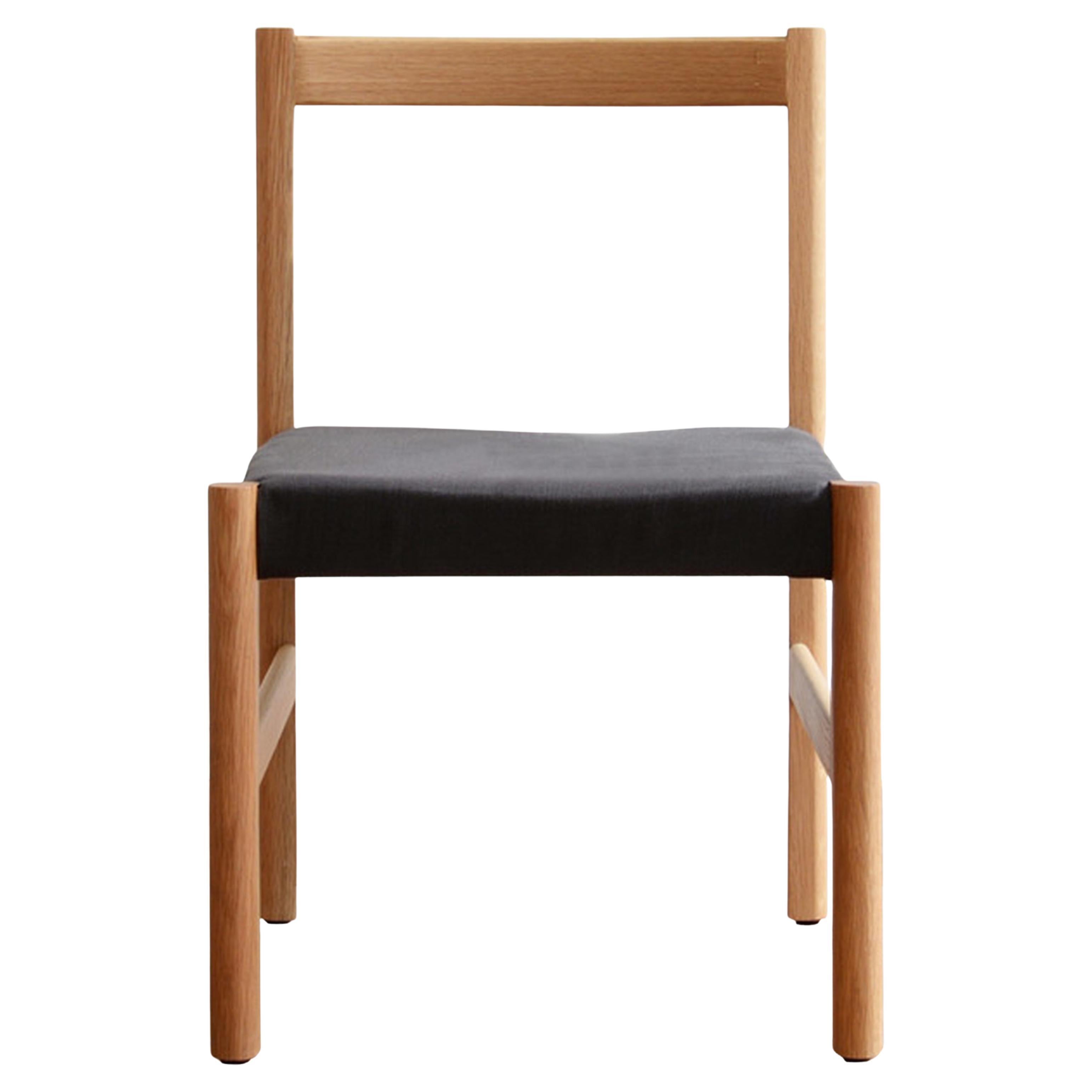Modern White Oak Upholstered Dining Chair - Dining Chair KONOHA For Sale