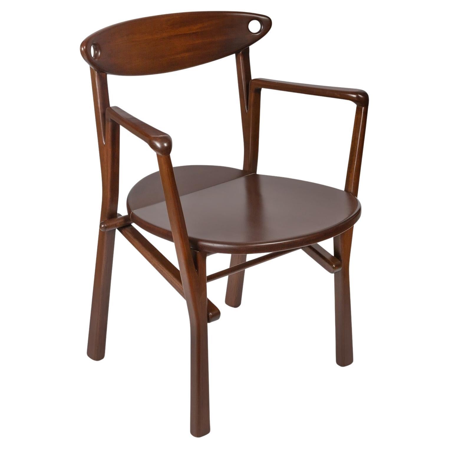 Dining Chair Laje in Hardwood