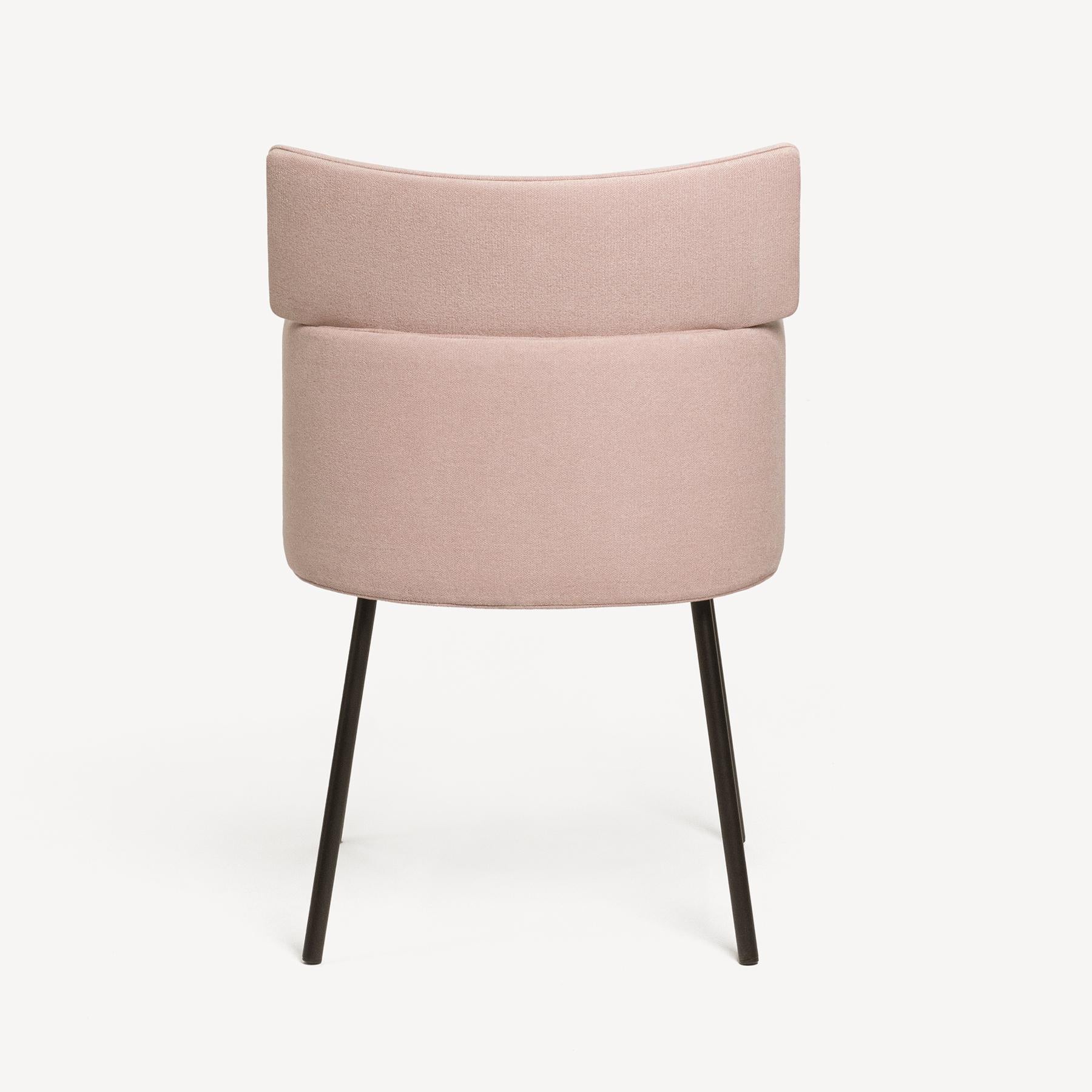 Dining Chair Motto with Armrests by WOO - Minimalist Designer Chair In New Condition For Sale In Kyiv, UA