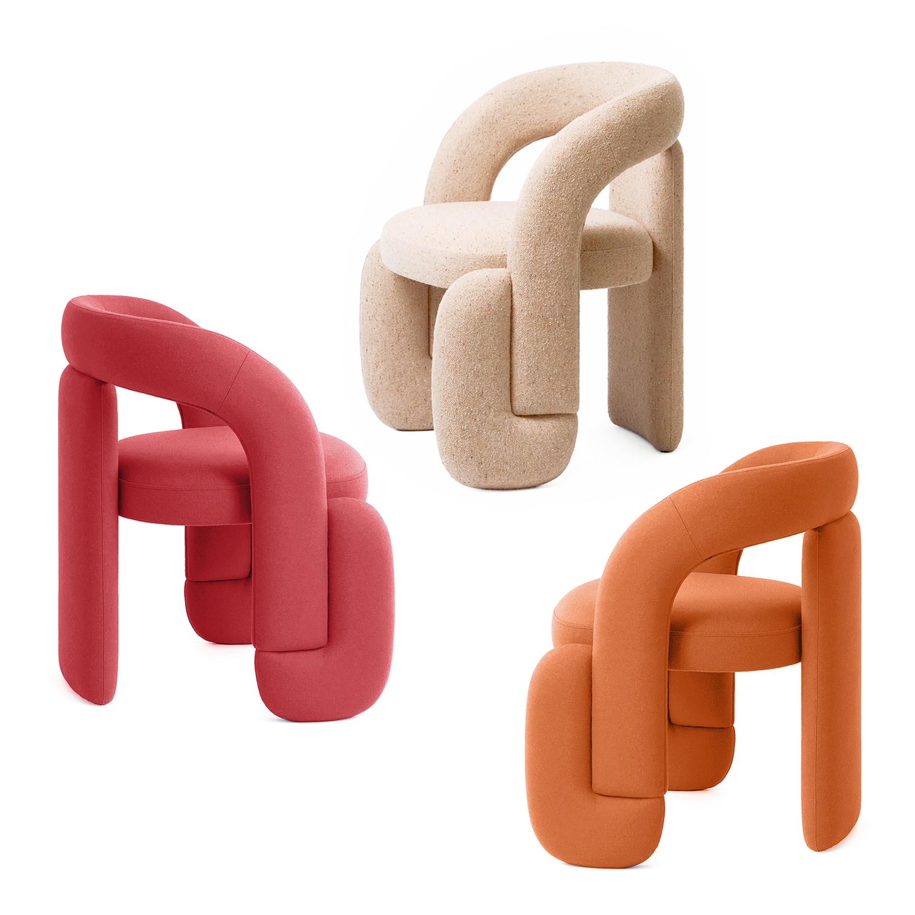 NAI Chair – Human-Centered Design for Modern Interiors
The NAI Chair (“NO AI”) is a bold statement piece that celebrates human creativity in an age dominated by artificial intelligence. Designed without the help of AI, this designer lounge chair