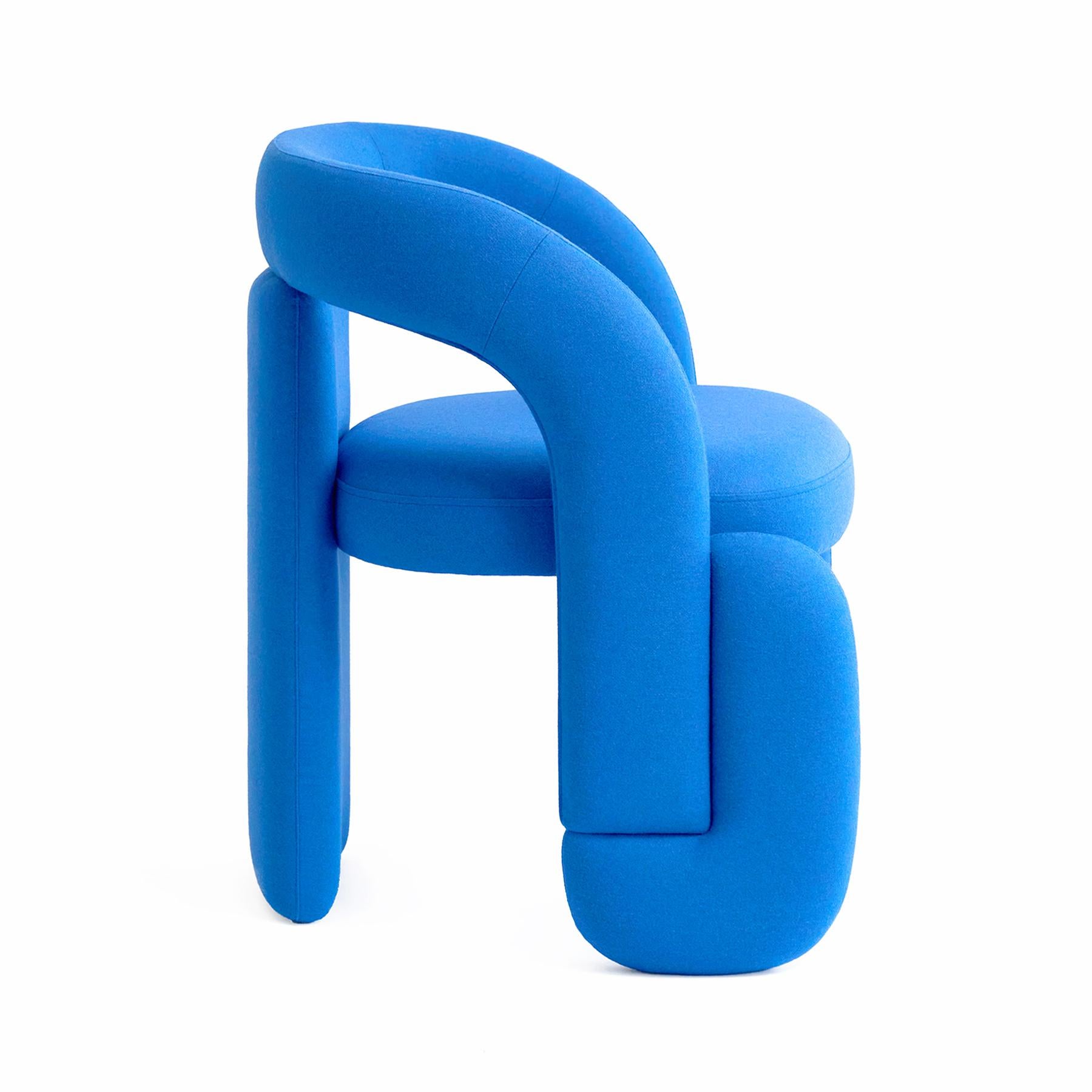 Contemporary Dining Chair NAI by WOO - Sculptural Seating for Design-Forward Interiors For Sale