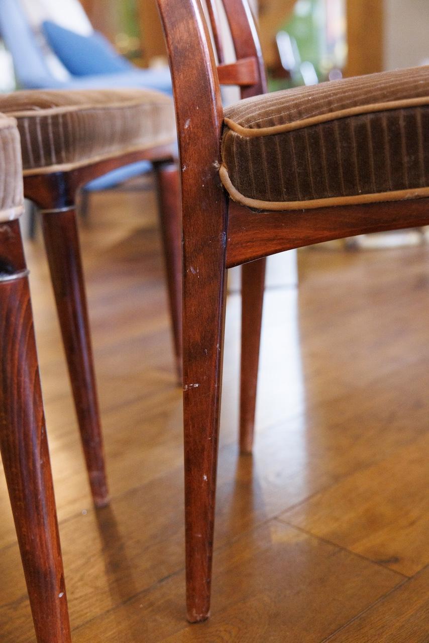 American Dining Chair Set with Custom Etro Fabric, from ANDY COHEN'S Personal Collection