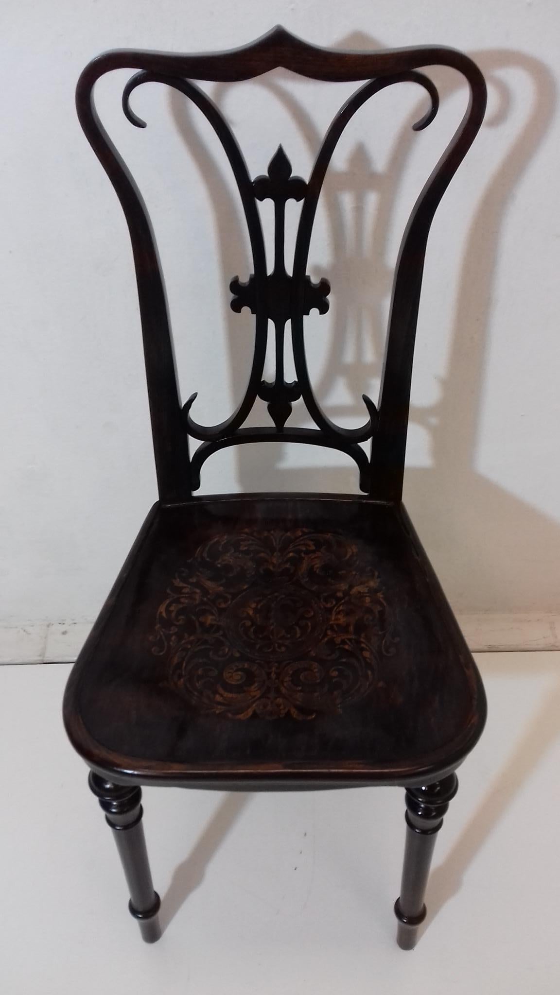 Dining Chair/Thonet, 1880s For Sale 5