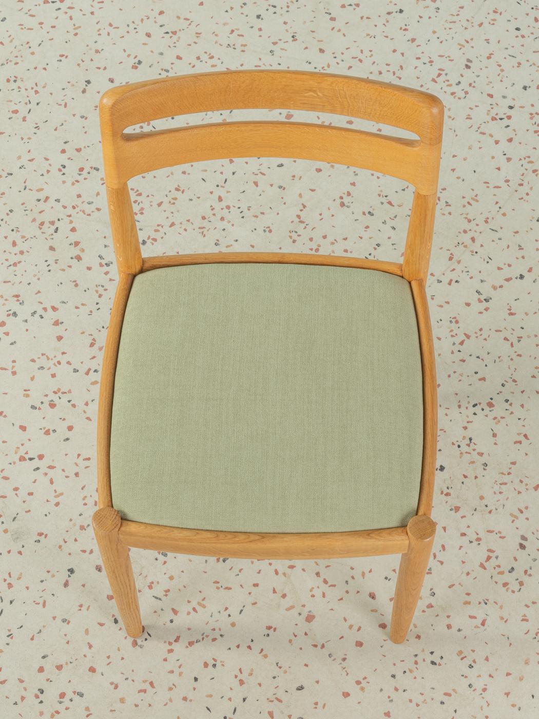 Upholstery Dining Chairs 1960s by H.W. Klein for Bramin