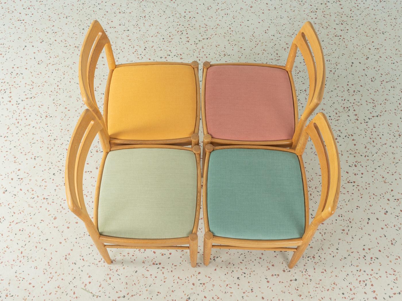 Dining Chairs 1960s by H.W. Klein for Bramin 3