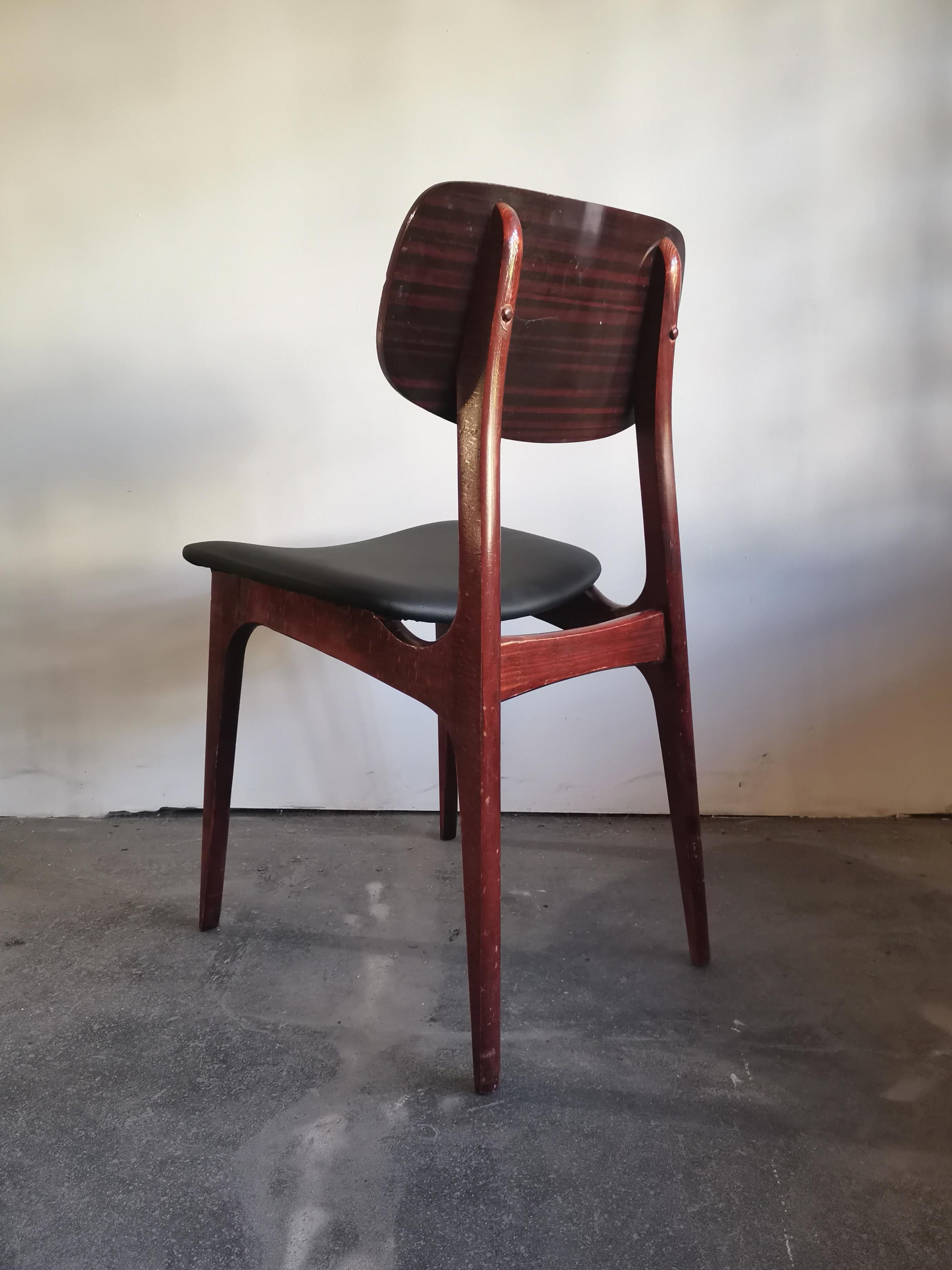 Fine XX secolo Sedie da pranzo 1970s 1 di 4 in vendita
