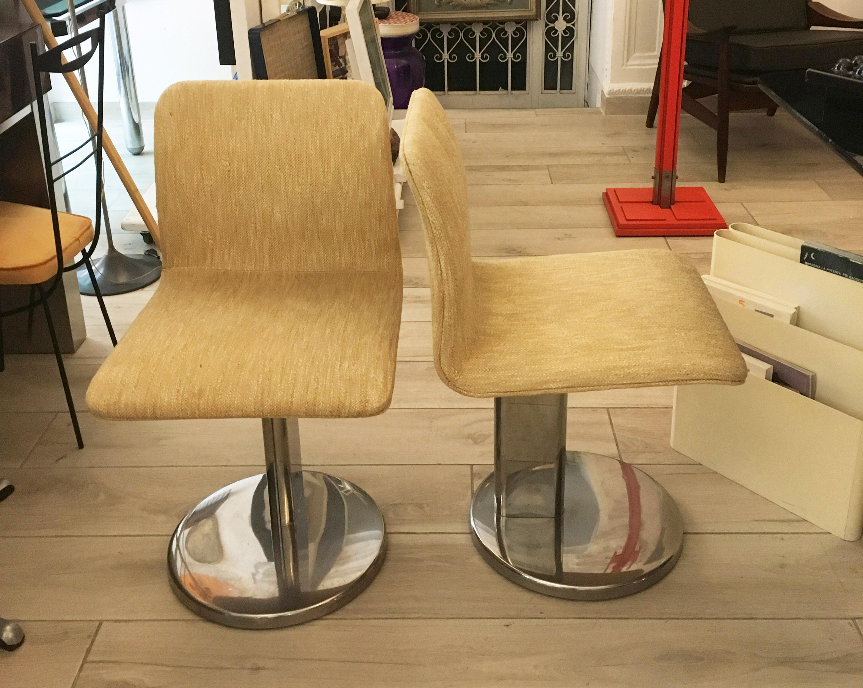 Ettore Sottsass Style Dining Chairs, 1970s, Set of 4 In Good Condition In Naples, IT