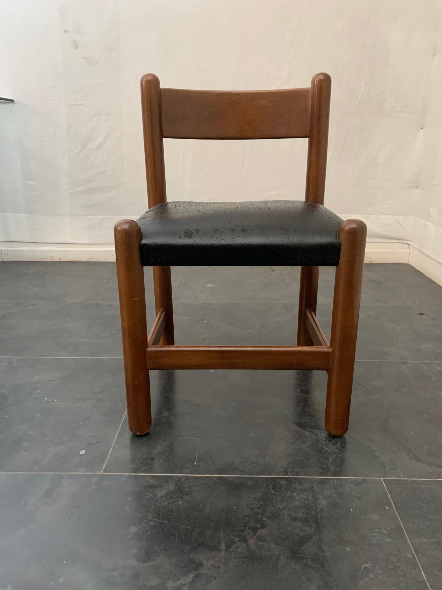 Italian Dining Chairs, 1970s, Set of 6 For Sale
